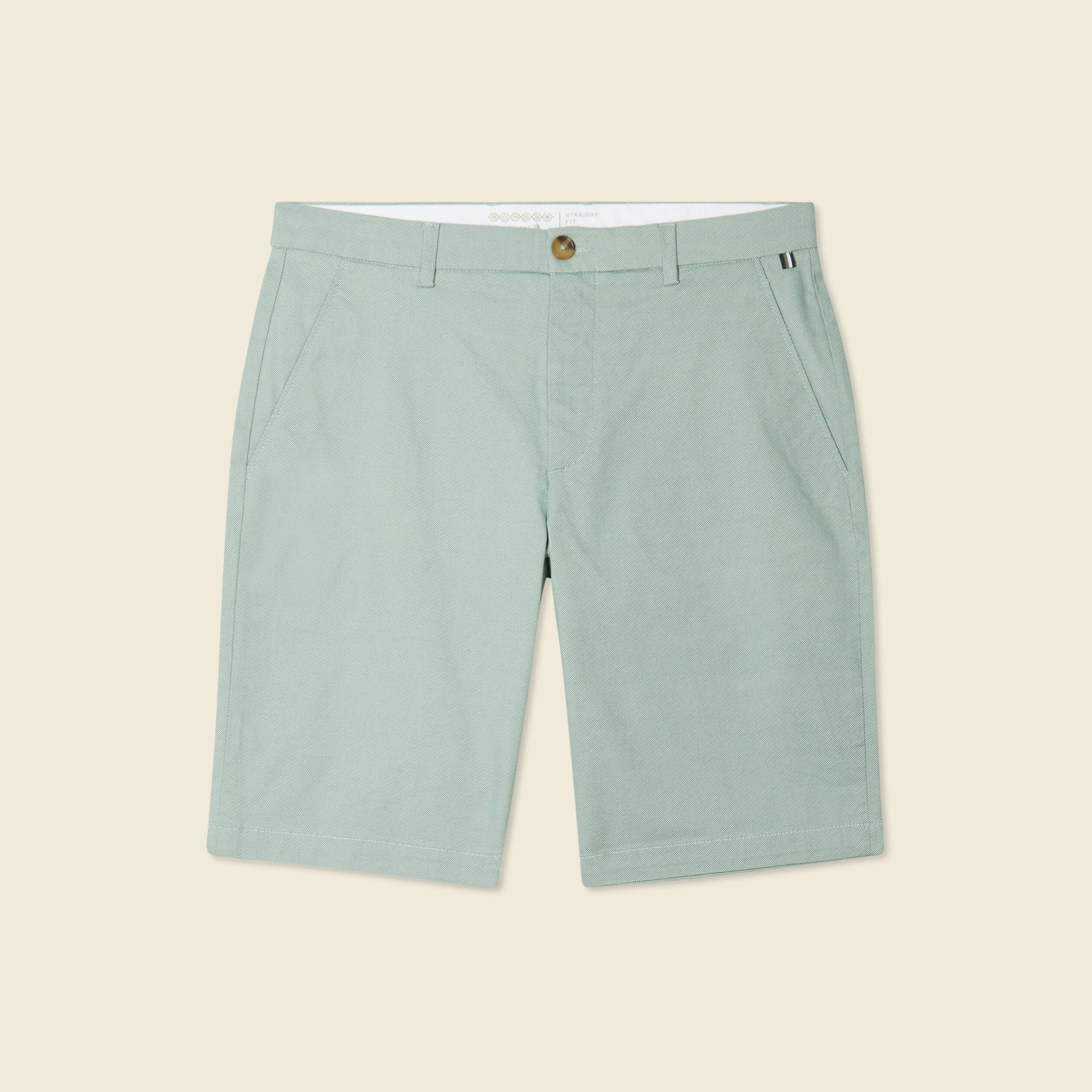 Short vert clair homme