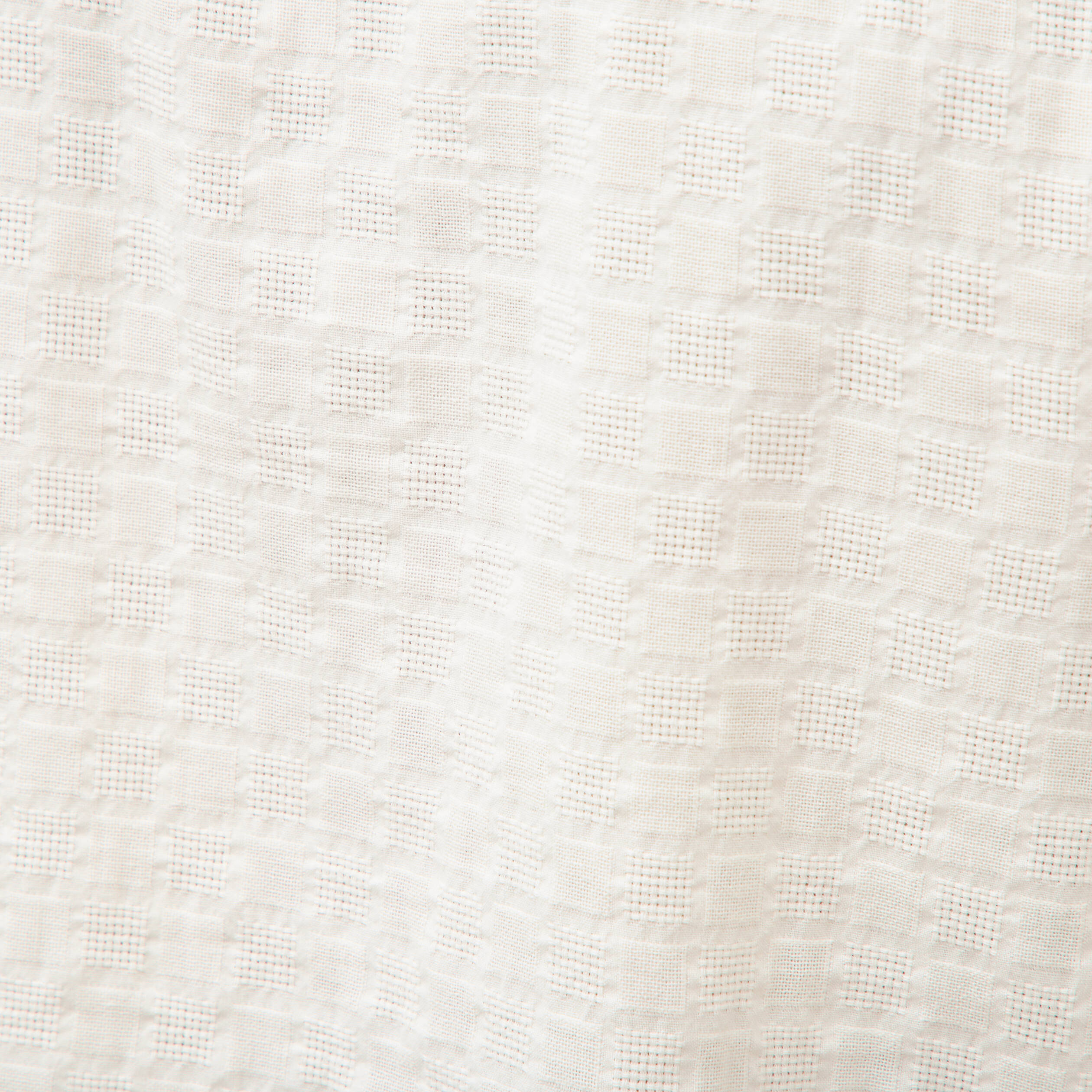 Col boyfriend manches courtes en coton ecru homme