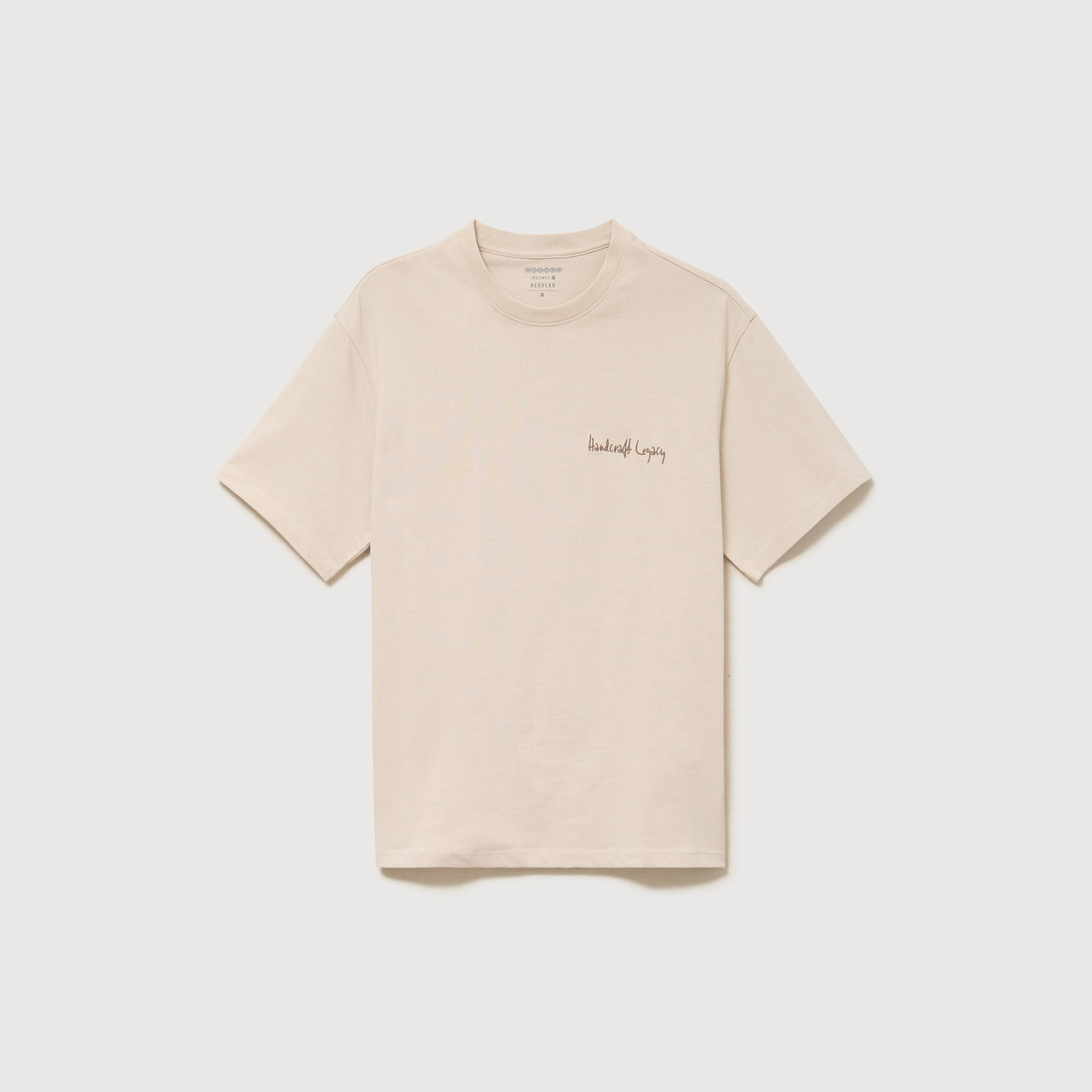 T-shirt en coton sable homme