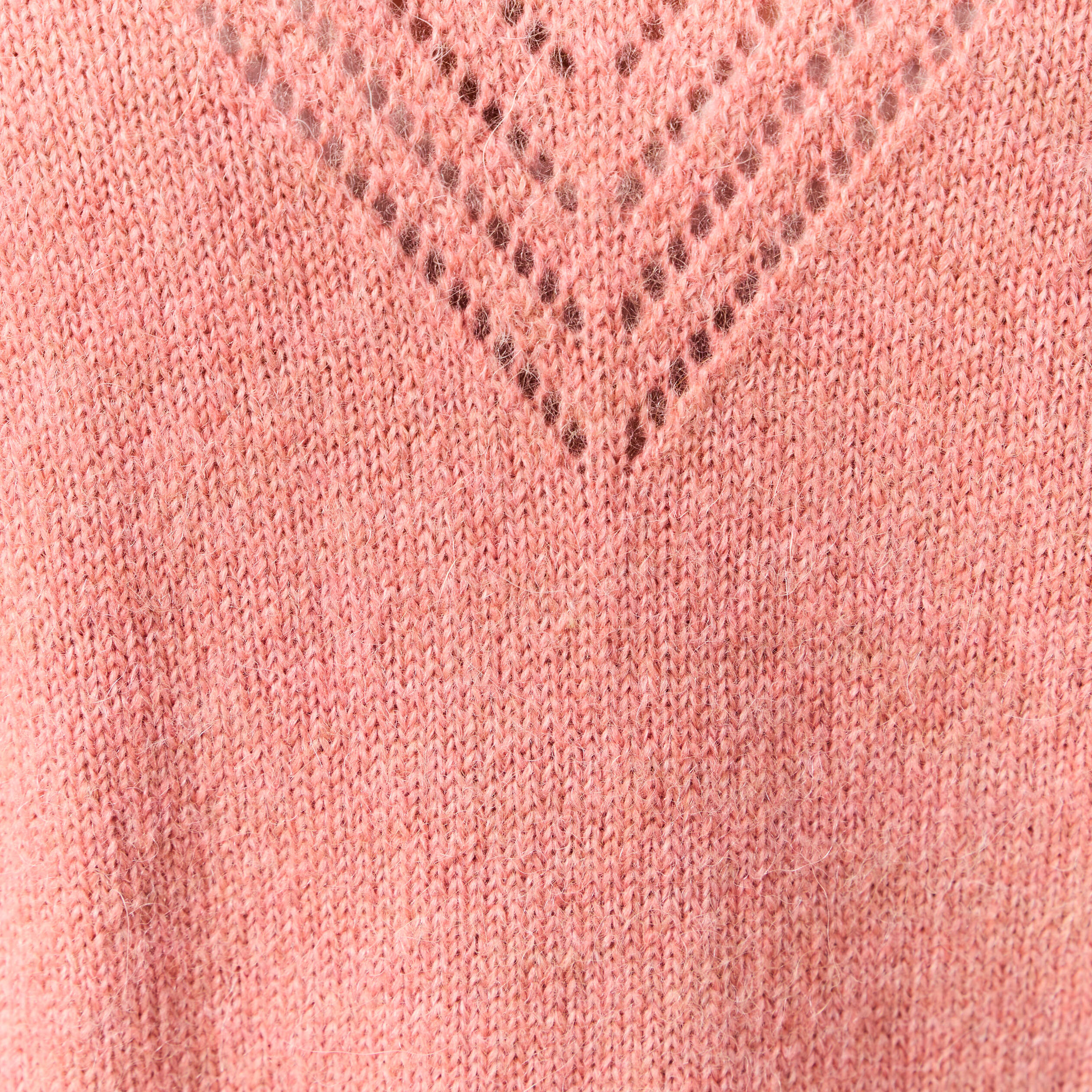 Pull manches longues fabriqu&eacute; en France rose pastel femme