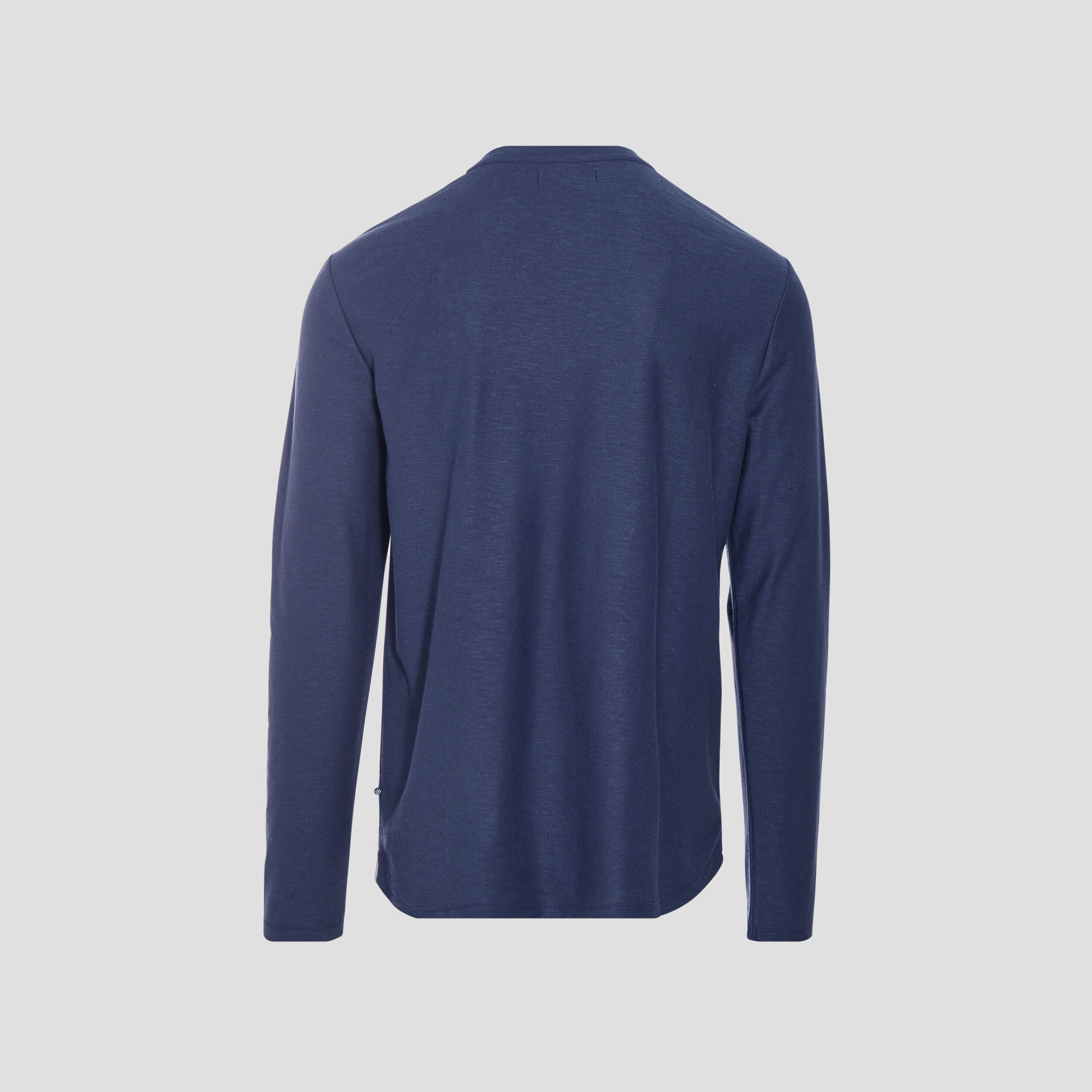 T-shirt manches longues bleu marine homme