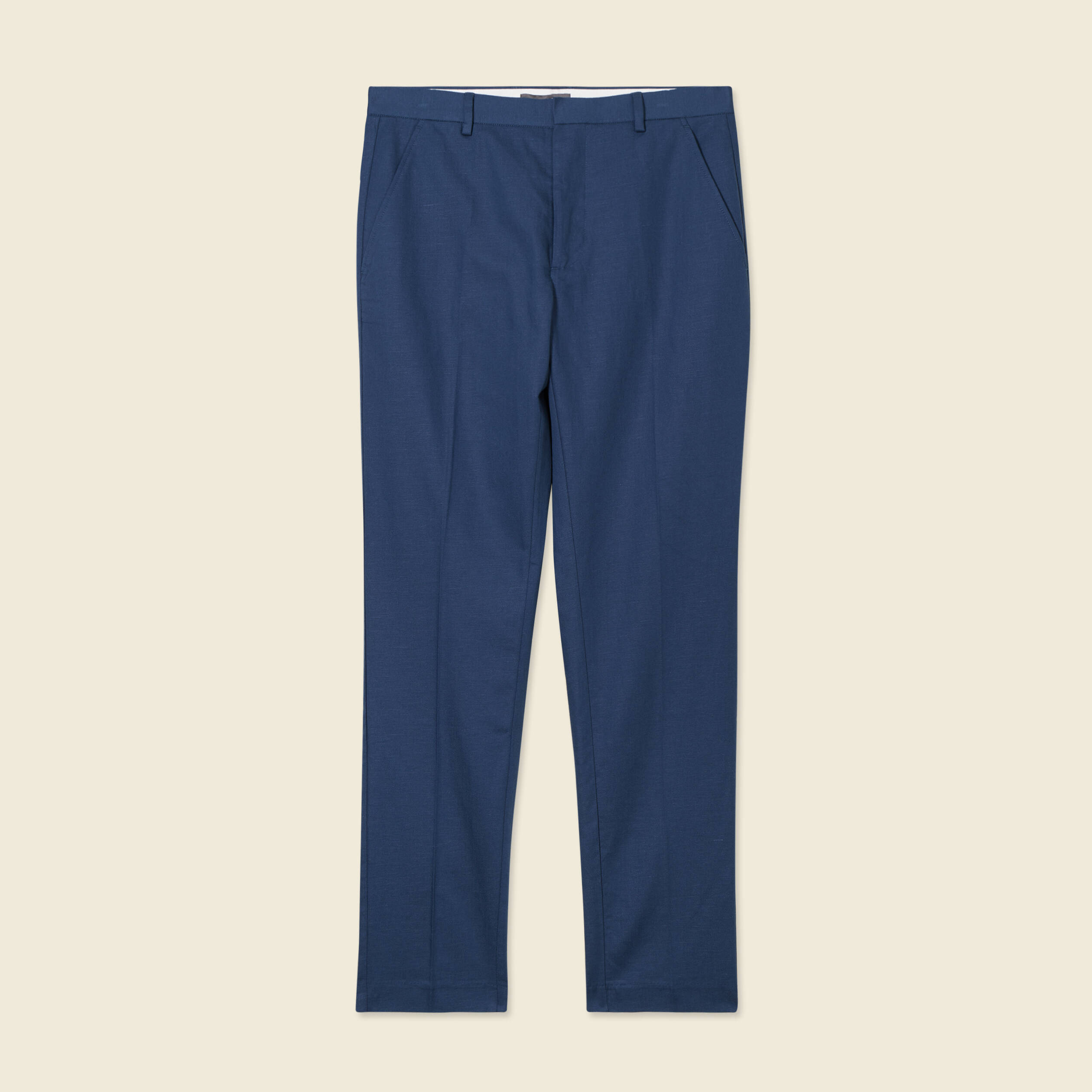 pantalon chino bleu fonce homme Pantalon chino bleu foncé homme