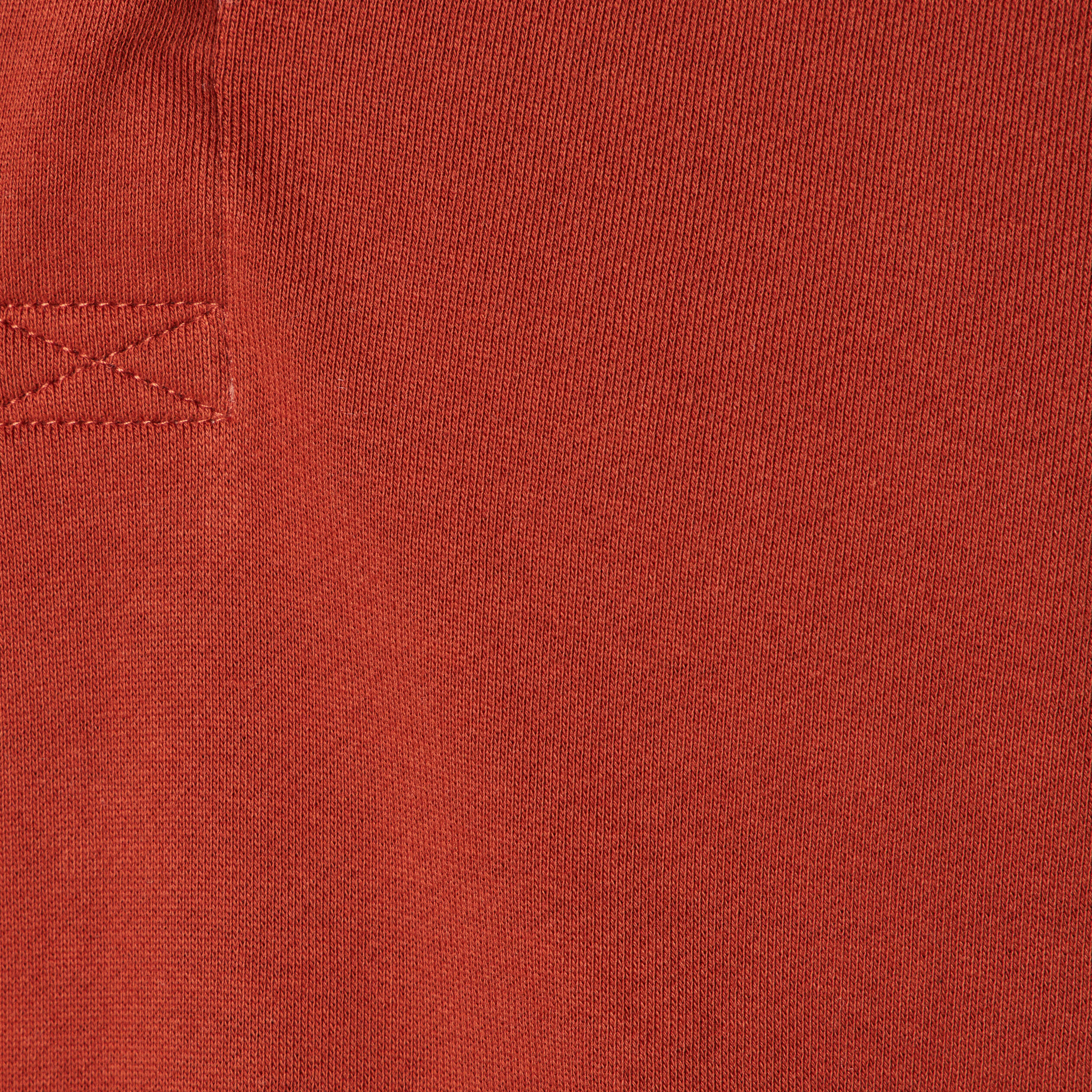 sweat manches longues col polo marron cognac homme Sweat manches longues col polo marron cognac homme
