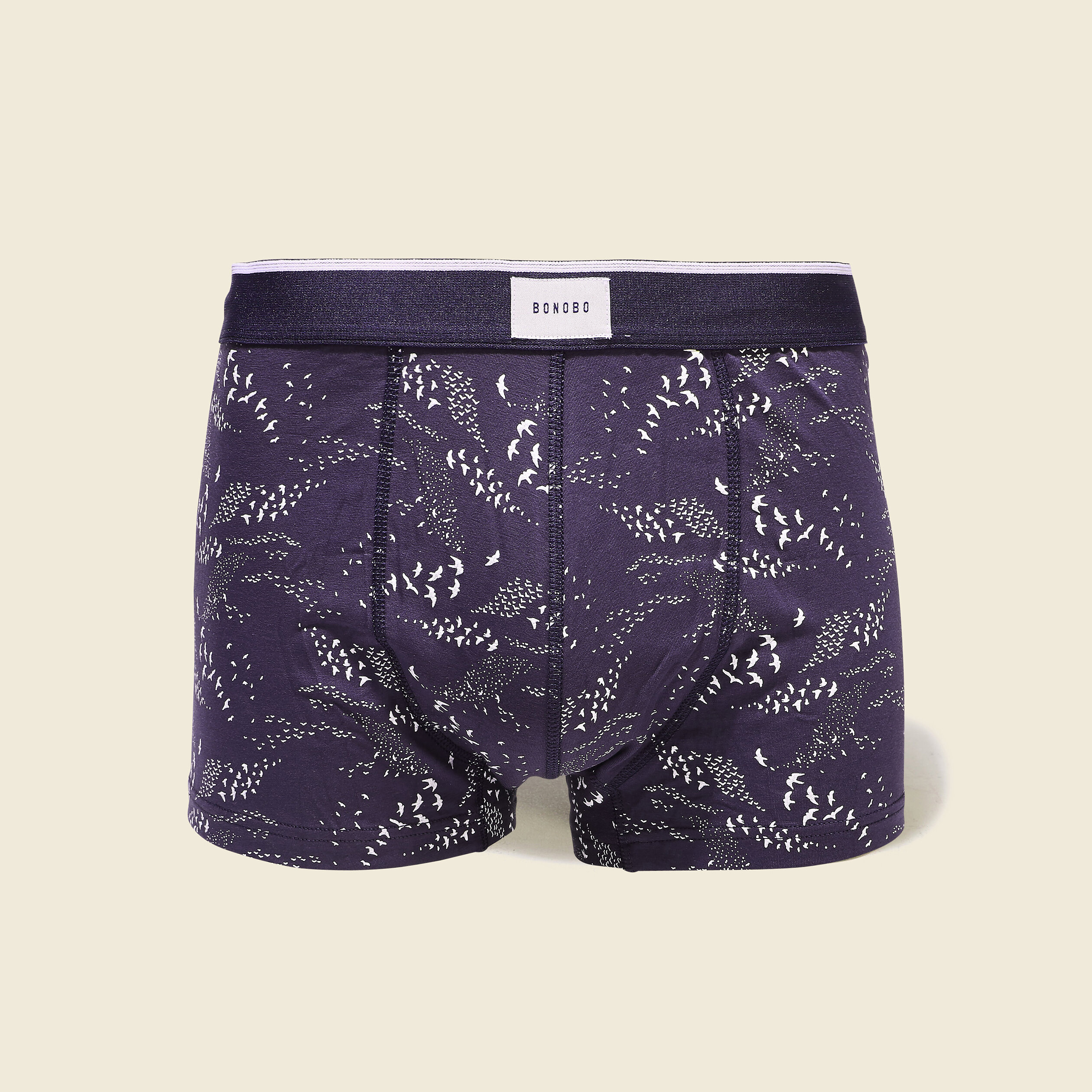 Lot 3 boxers bleu marine homme