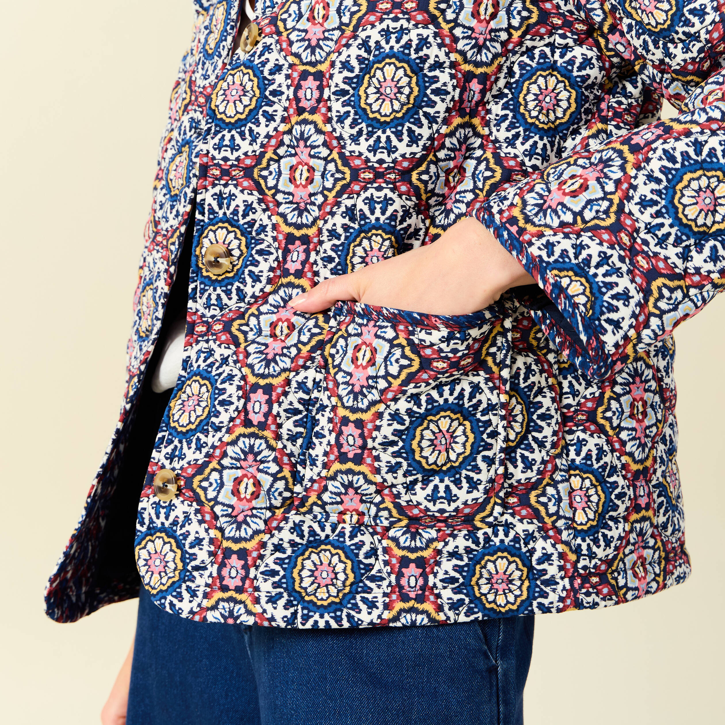 veste eco responsable bleu marine femme Veste éco-responsable bleu marine femme