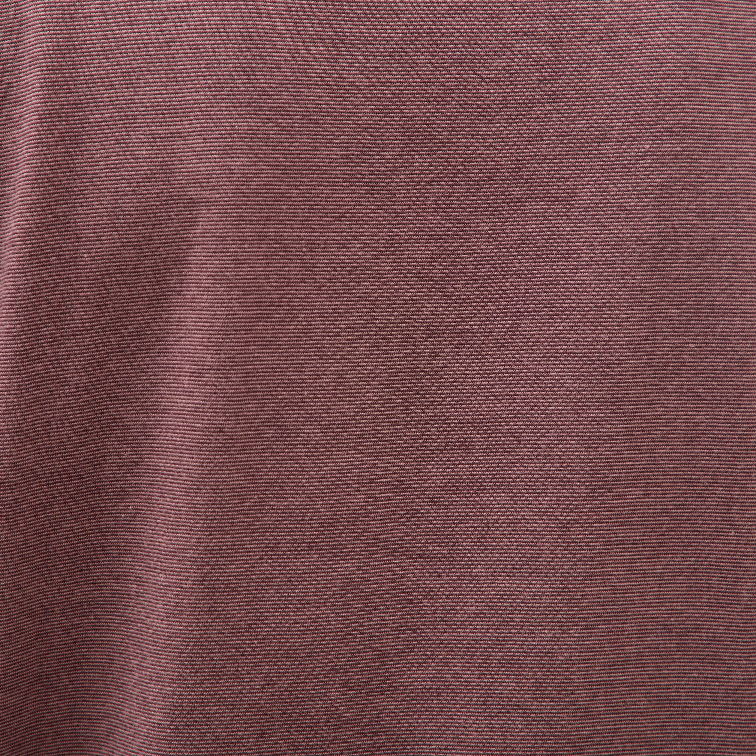 T-shirt cintr&eacute; col rond manches courtes vieux rose homme