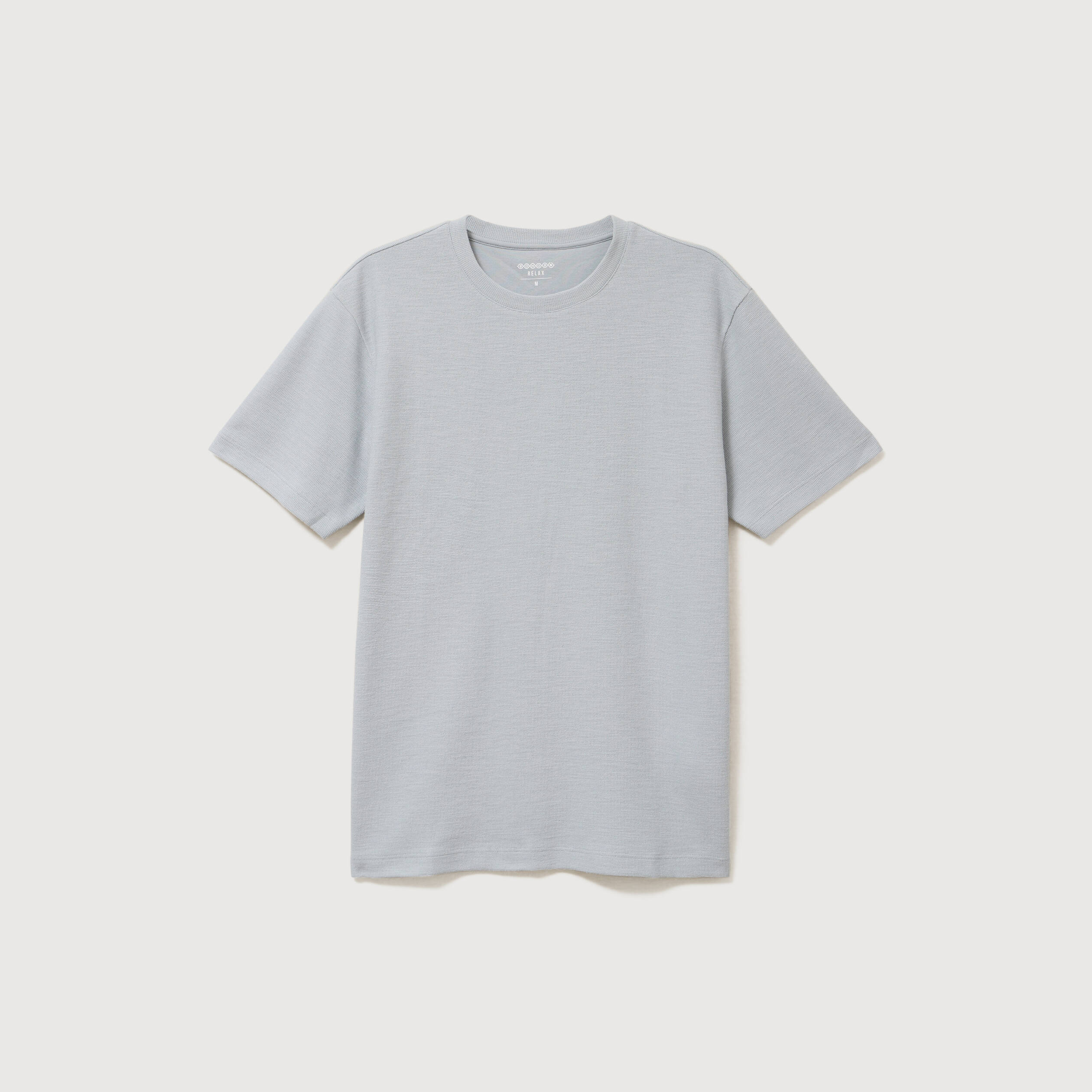 T-shirt manches courtes gris clair homme