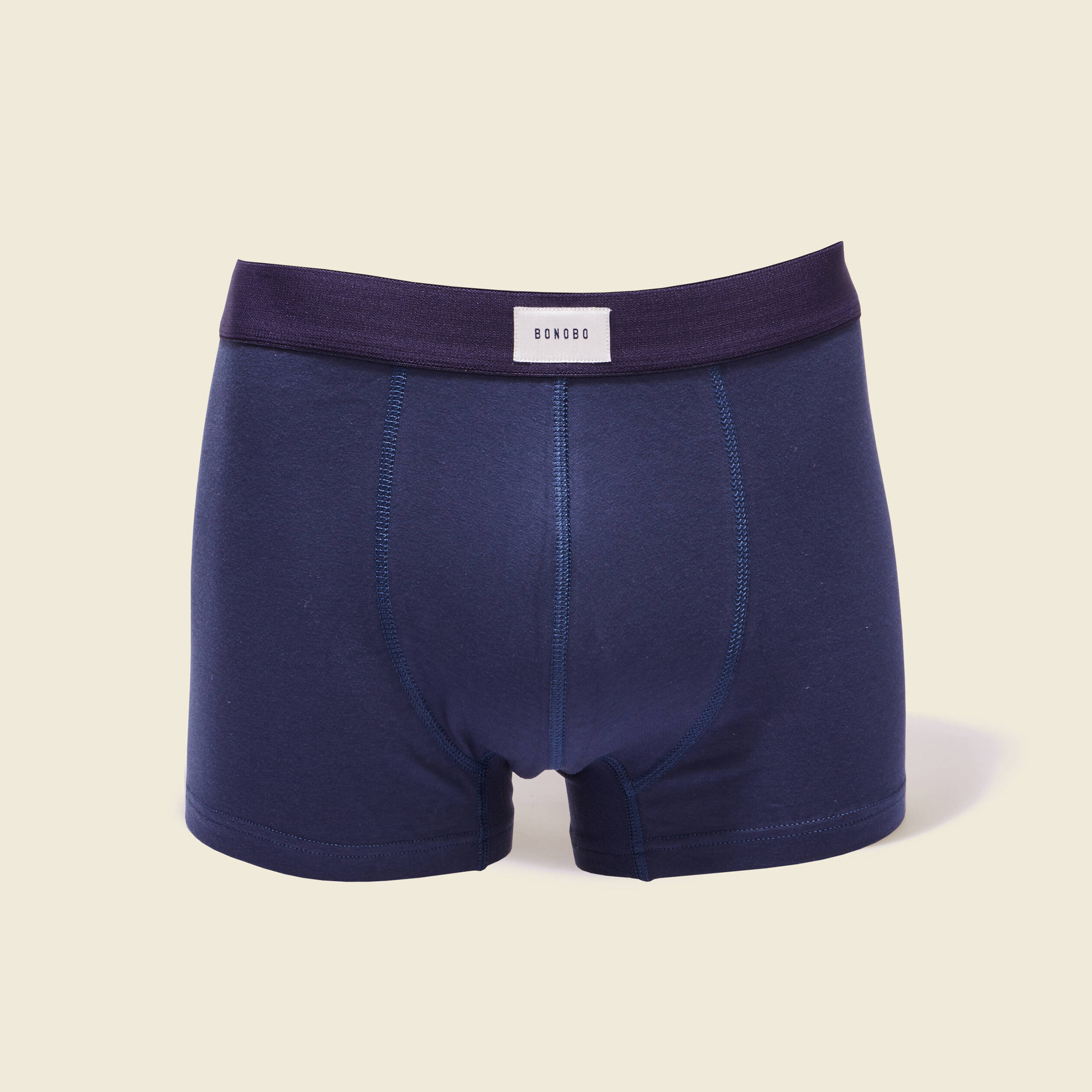 Lot 2 boxers bleu marine homme