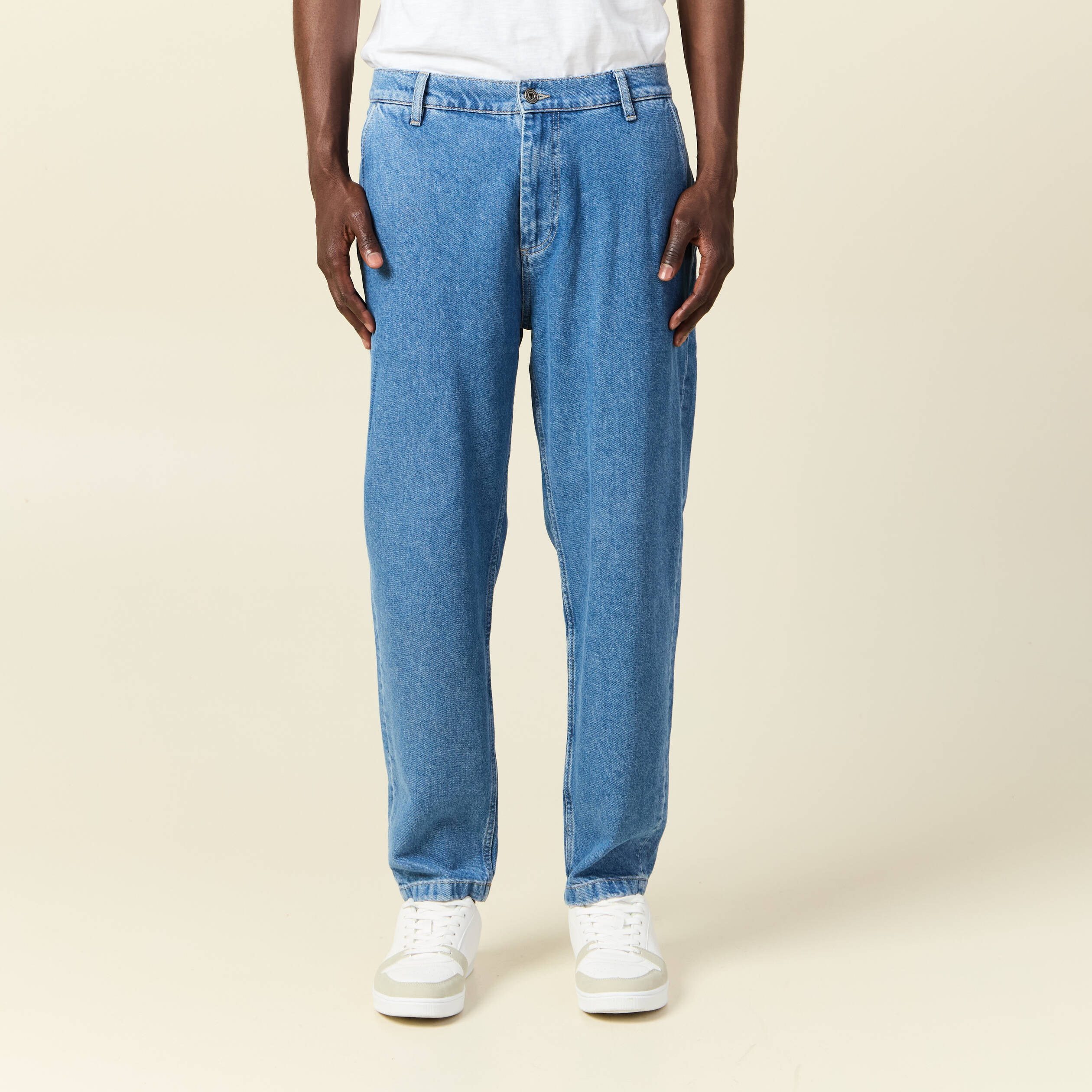 jeans slouchy denim used homme Jeans slouchy denim used homme