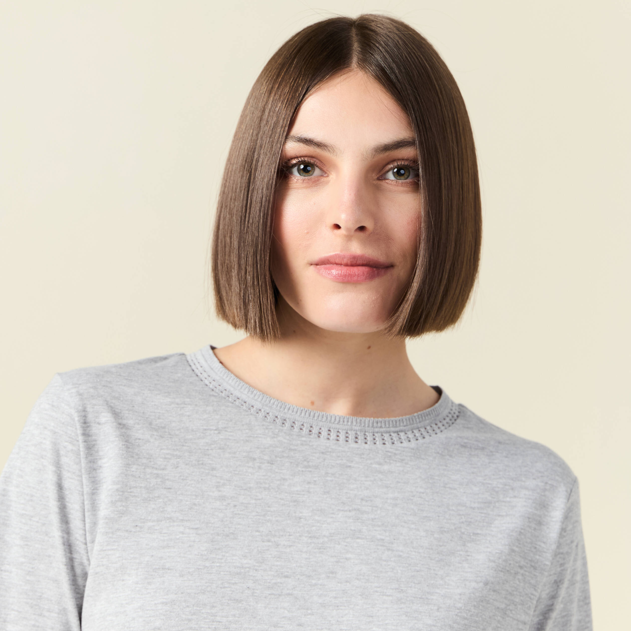 t shirt manches courtes gris femme T-shirt manches courtes gris femme