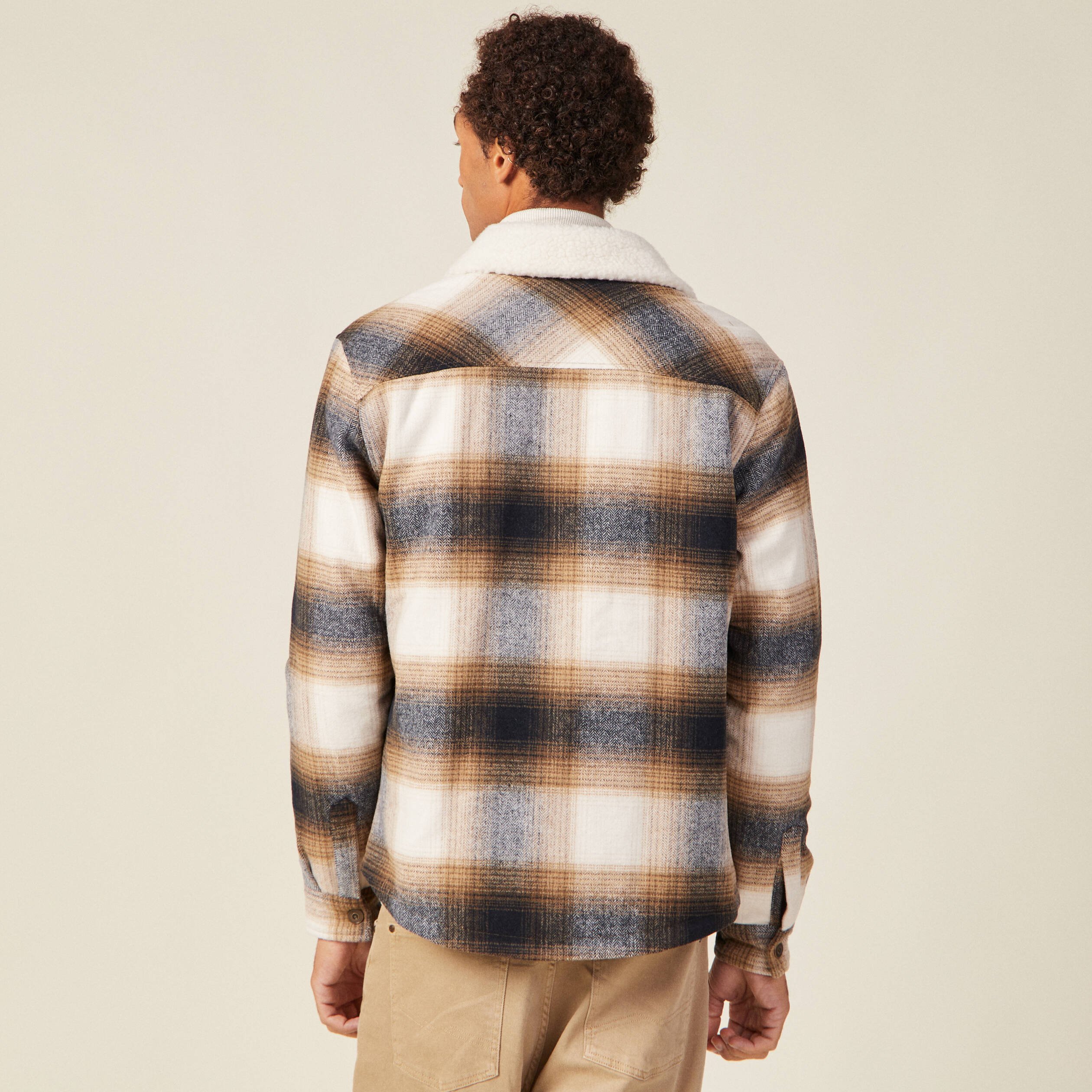 veste surchemise ample ecru homme Veste surchemise ample ecru homme