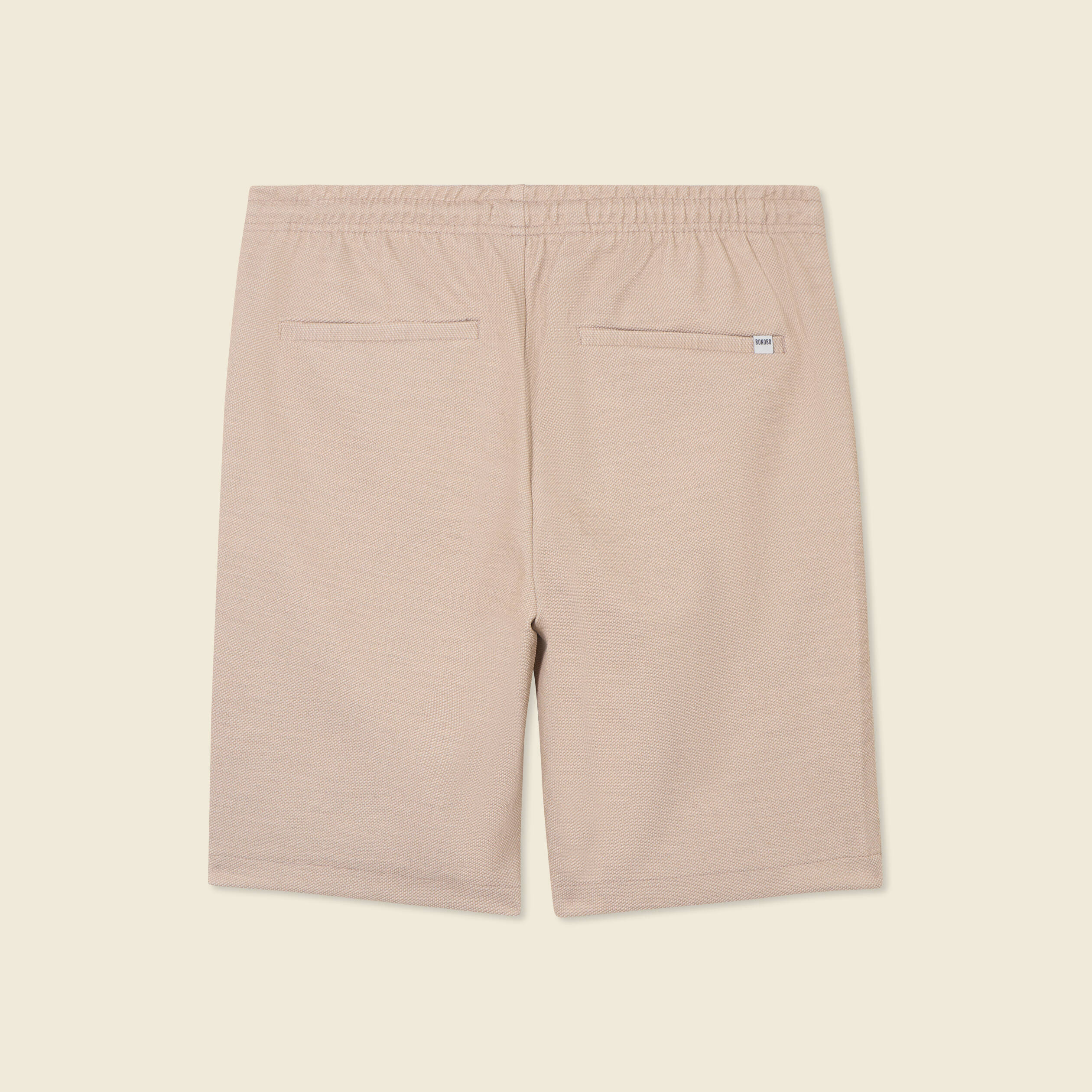 short droit avec cordon beige homme Short droit avec cordon beige homme