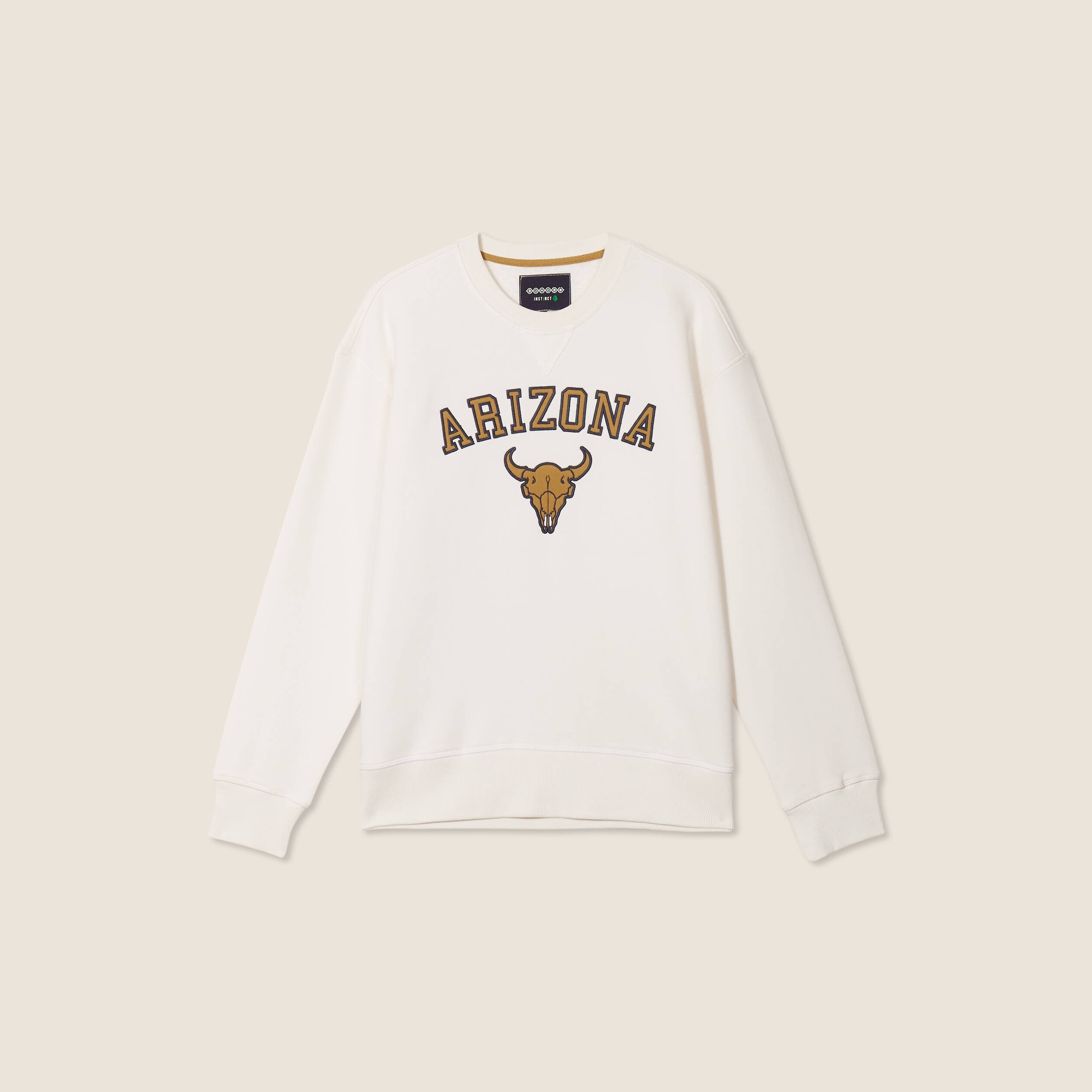 sweat eco responsable ecru homme Sweat éco-responsable ecru homme