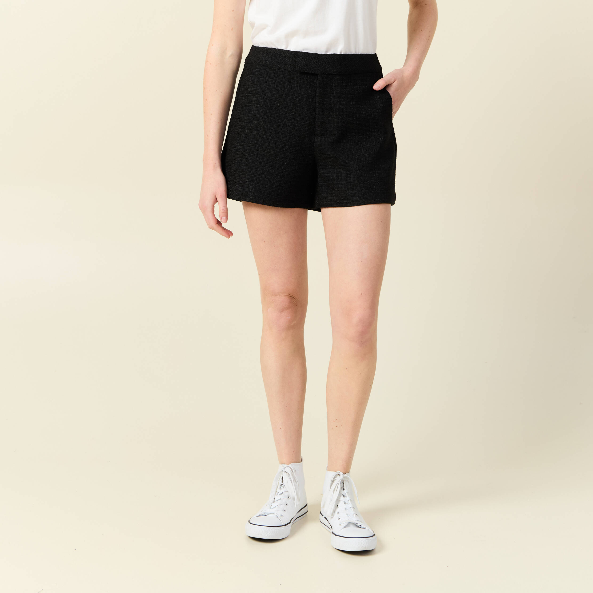 Acheter Short femme Noir ? Bon et bon marché