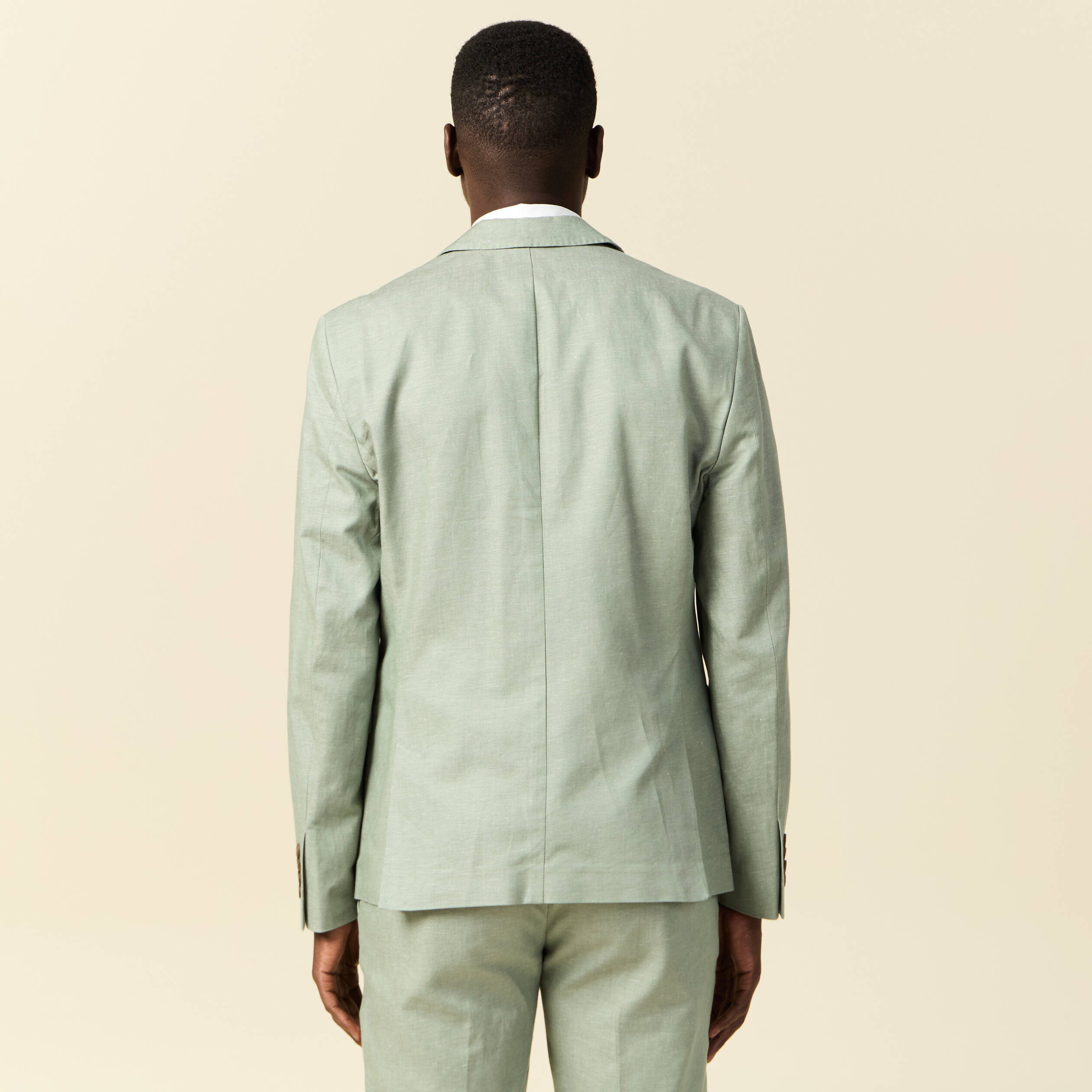 veste blazer cintre vert olive homme Veste blazer cintré vert olive homme