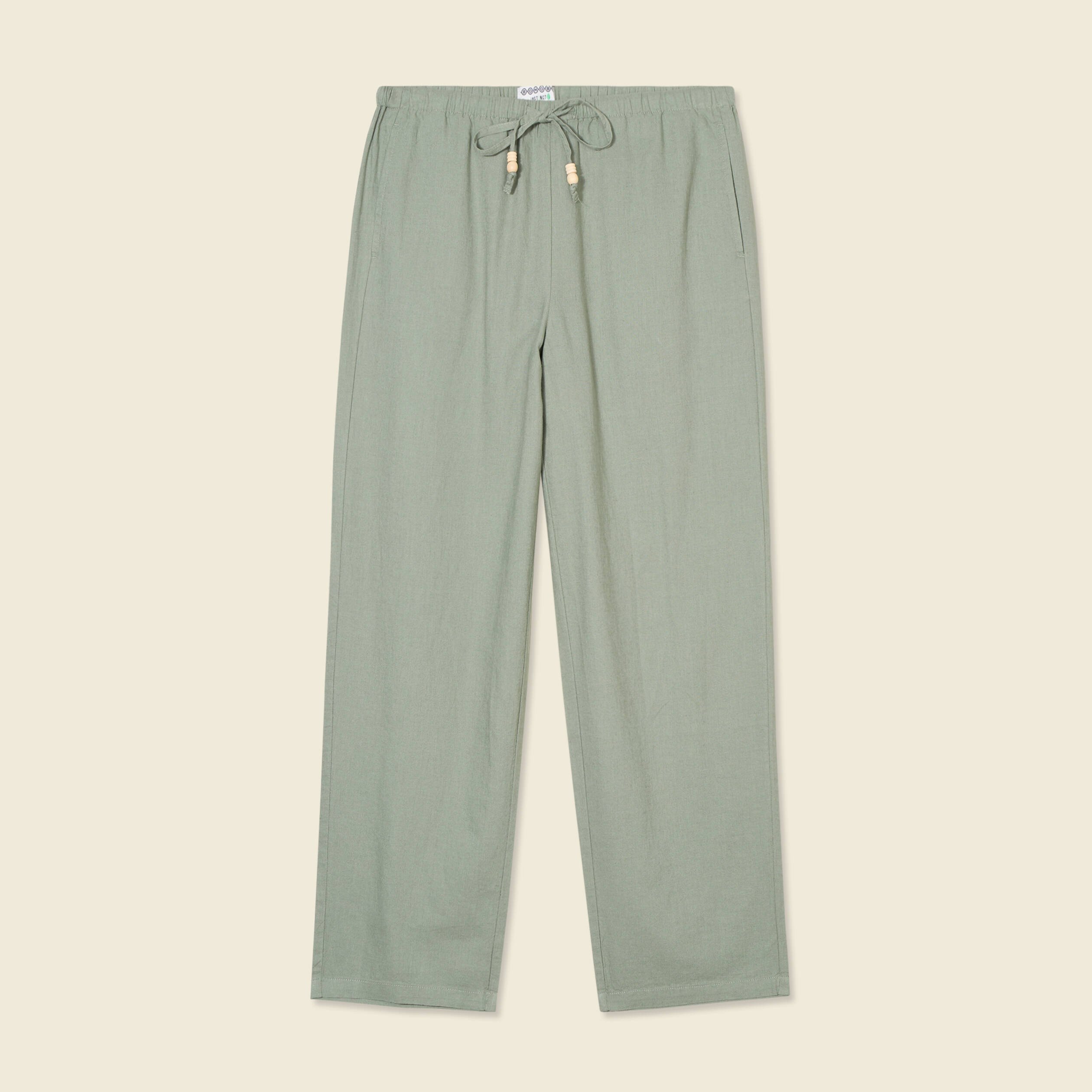 pantalon droit 78eme vert kaki femme Pantalon droit 7/8ème vert kaki femme