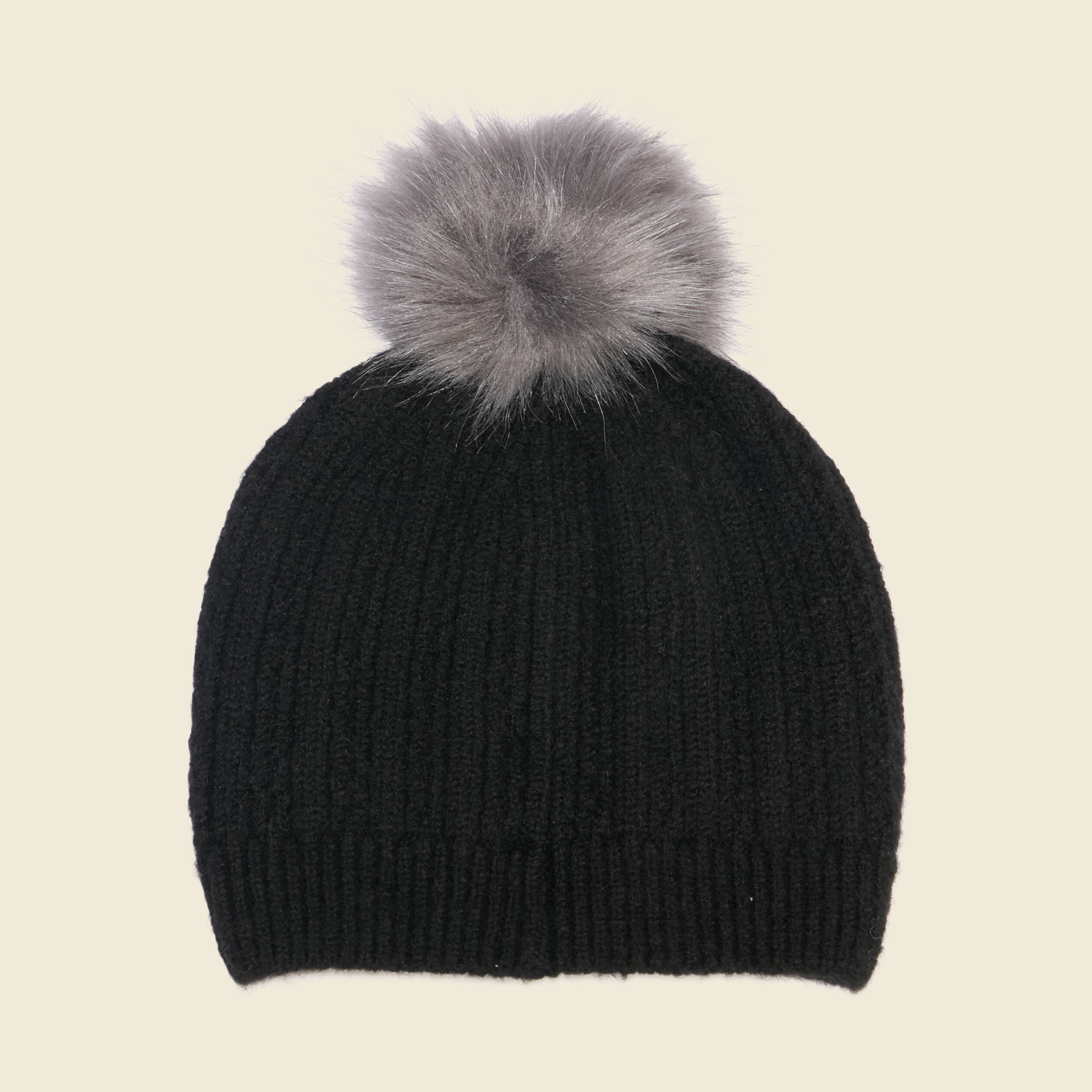 Bonnet noir femme