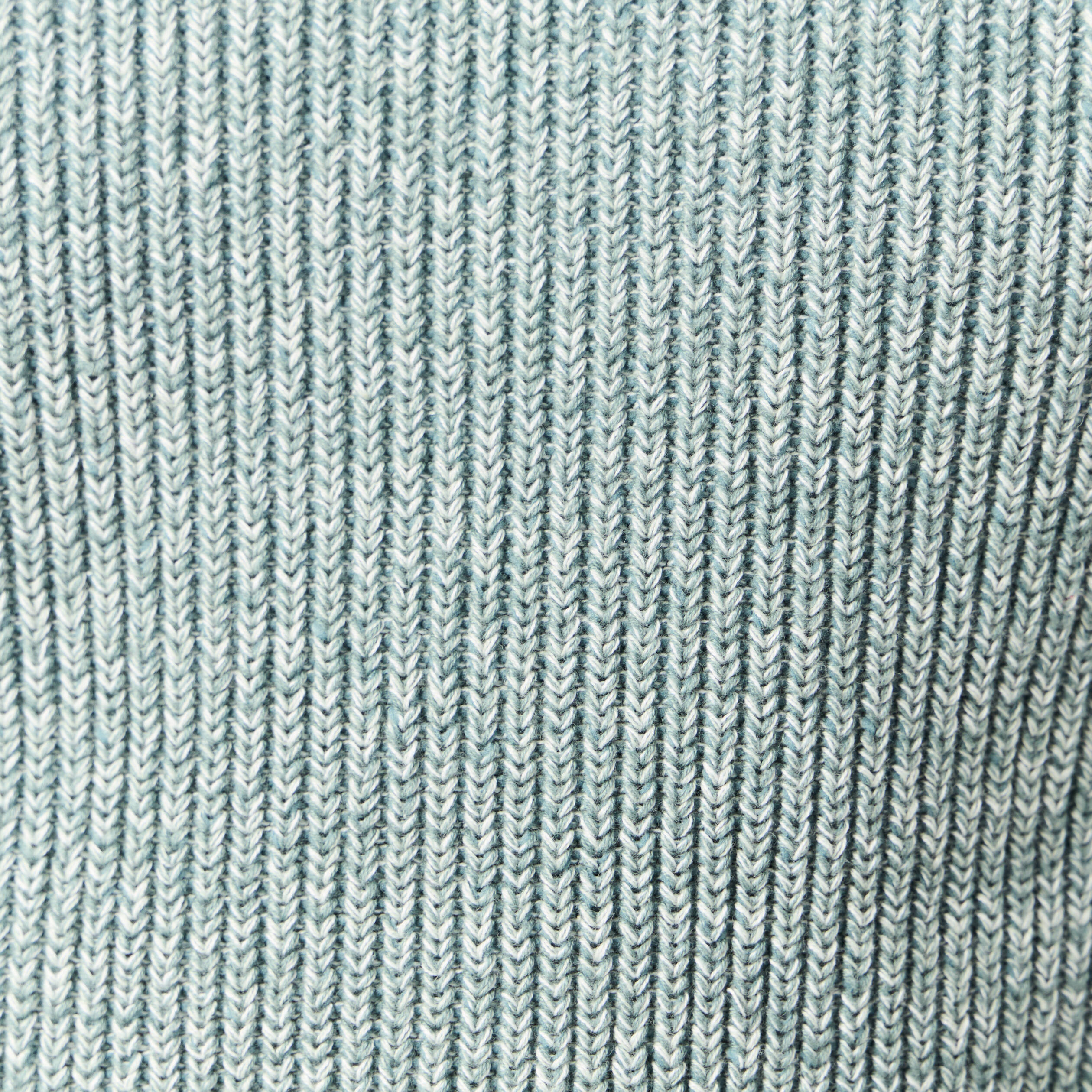 Pull manches longues vert foncé homme