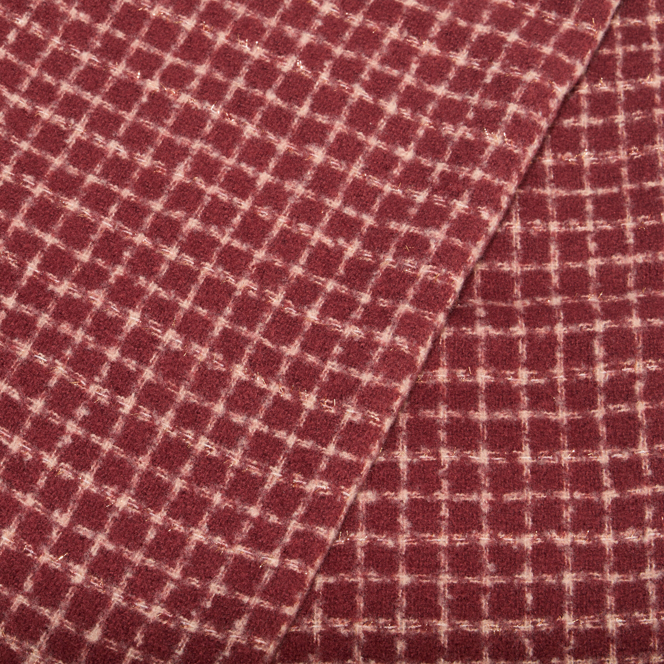 &Eacute;charpe rouge fonc&eacute; femme