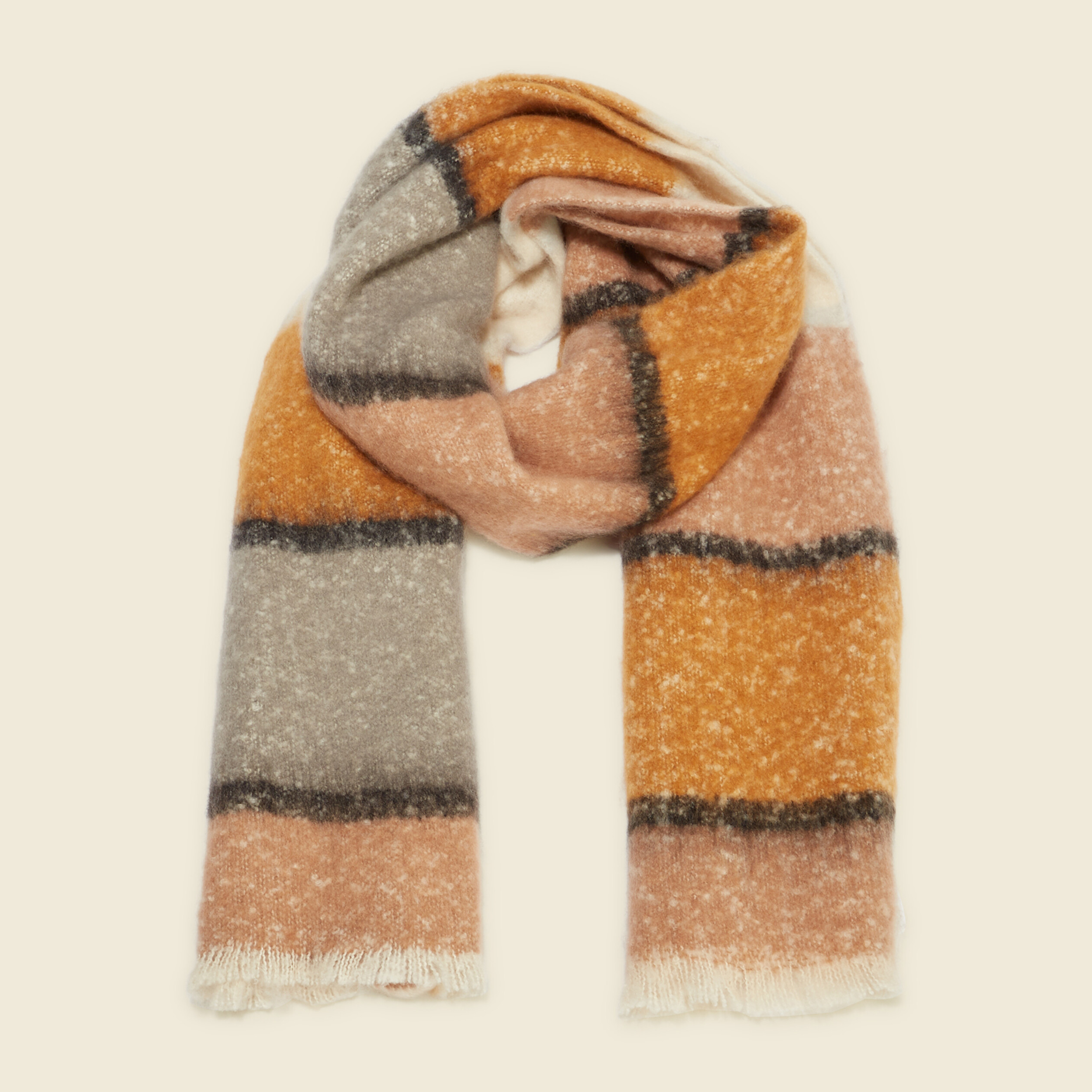 echarpe marron cognac femme Écharpe marron cognac femme