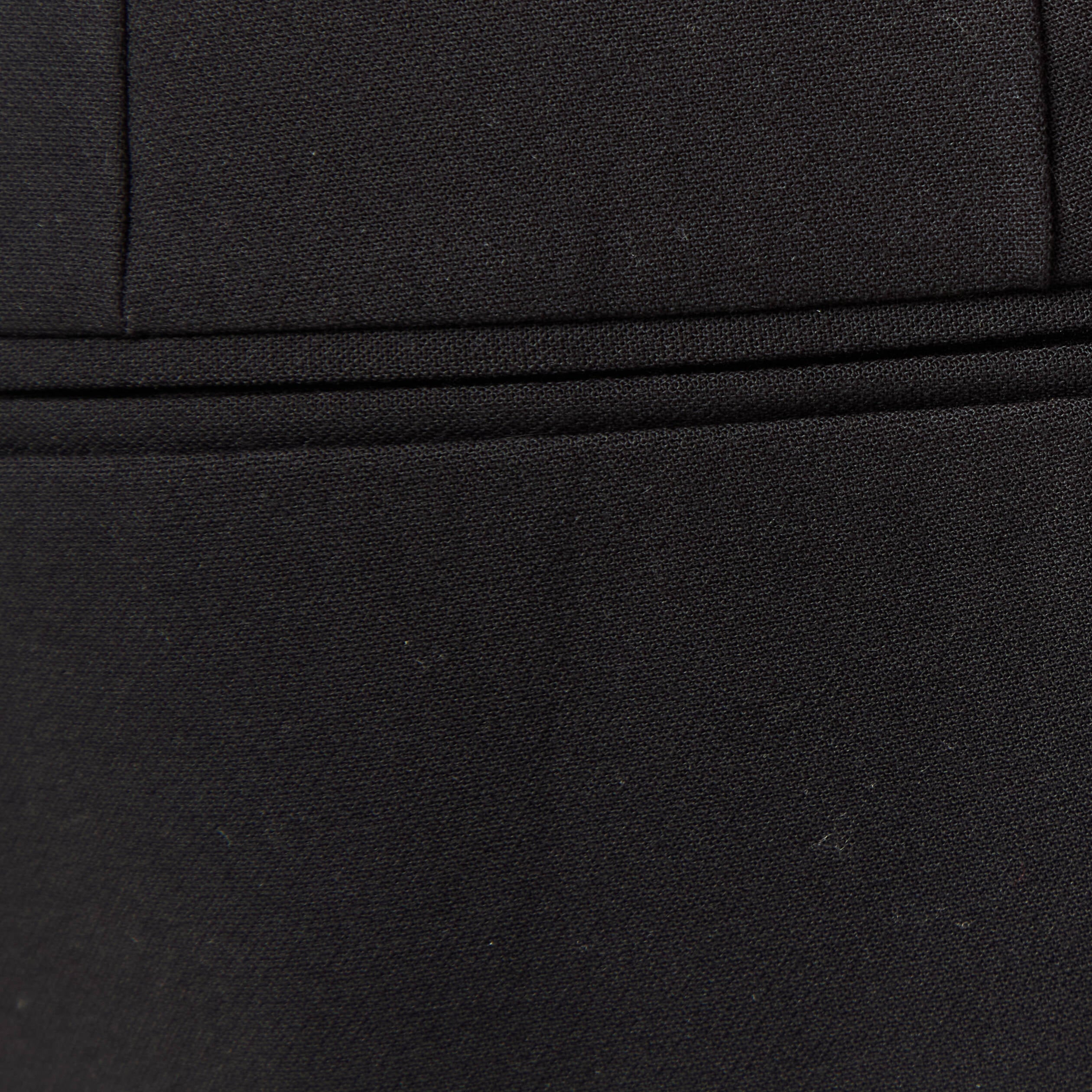 Pantalon slim cigarette noir homme