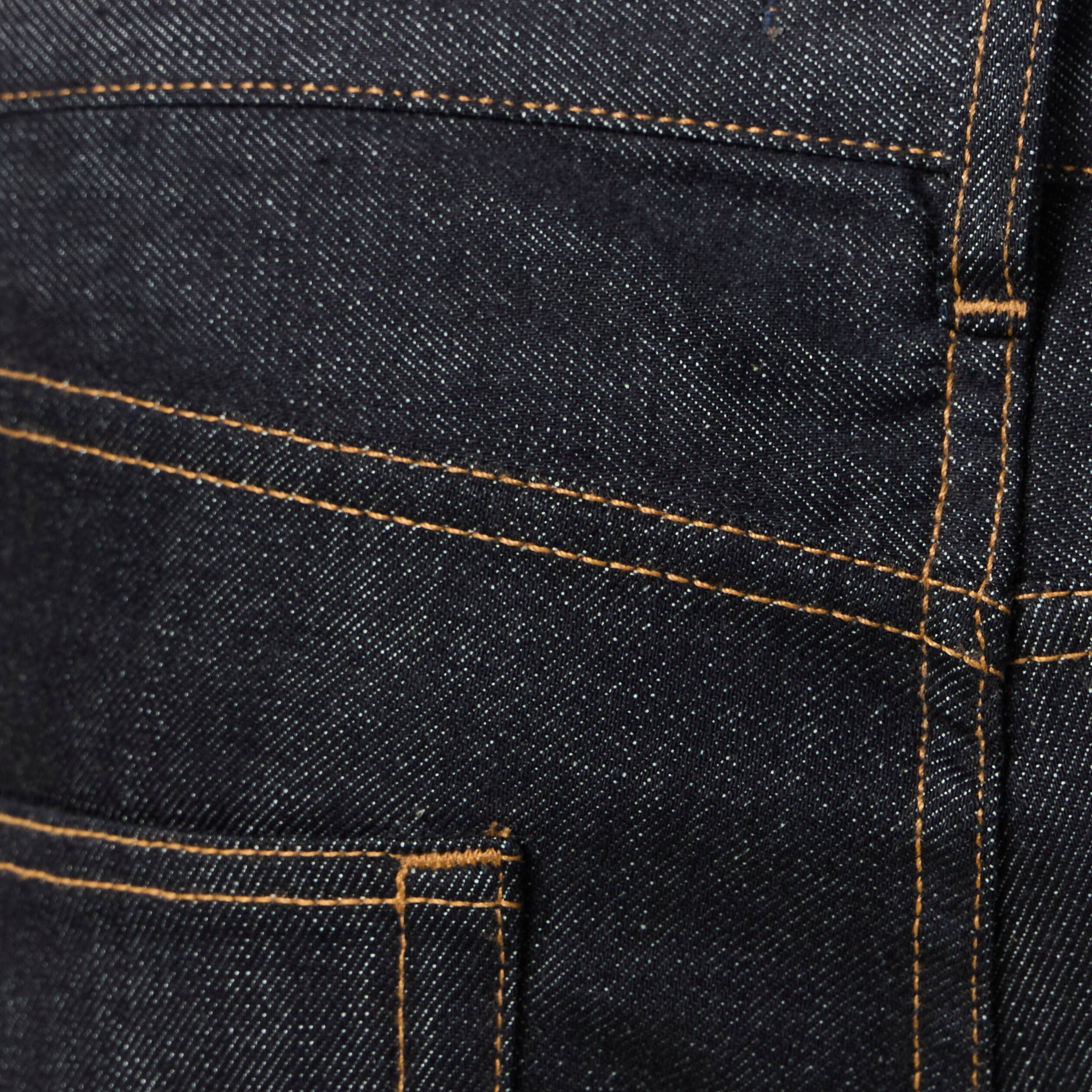 Jeans regular 5 poches denim brut clean homme