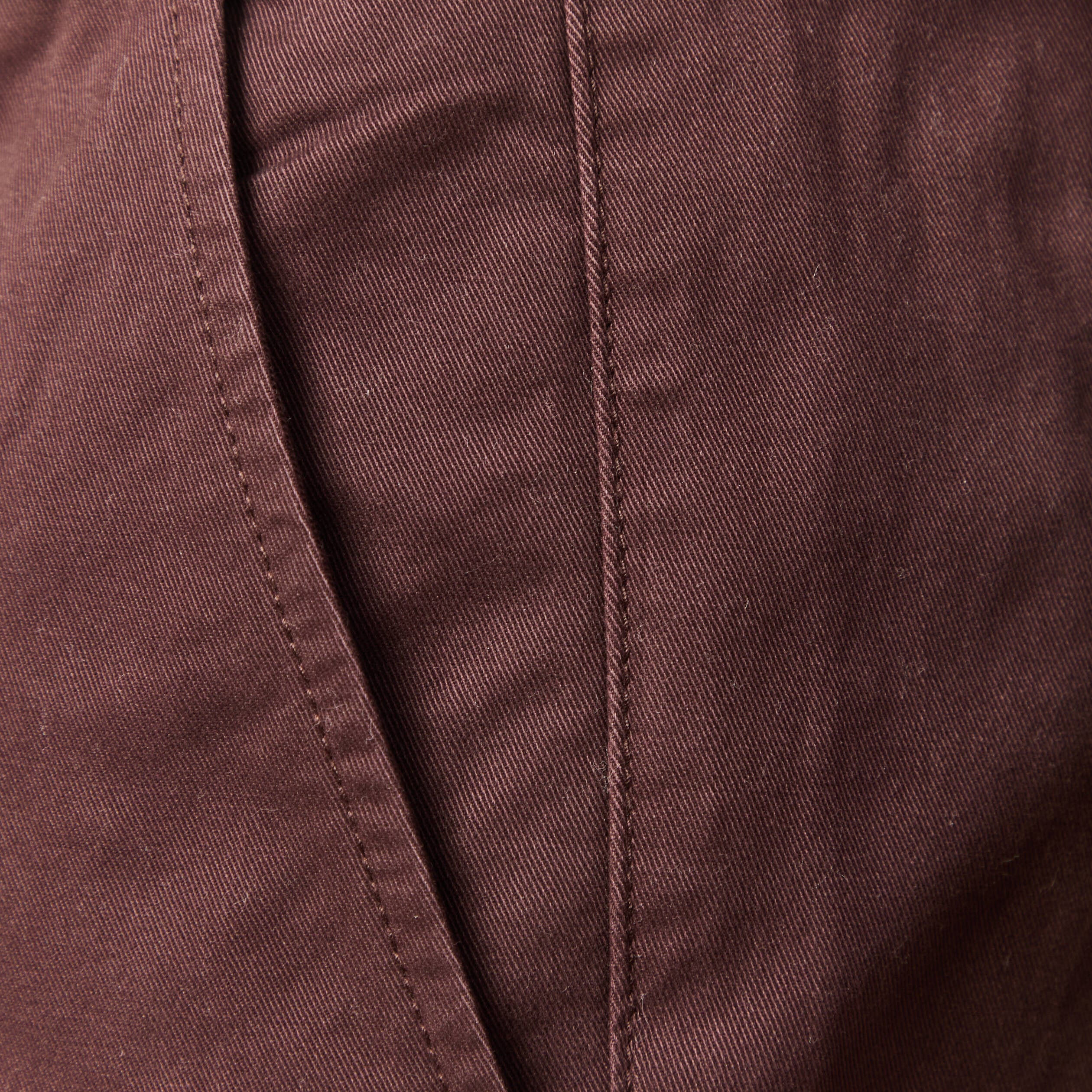 Pantalon marron fonc&eacute; homme