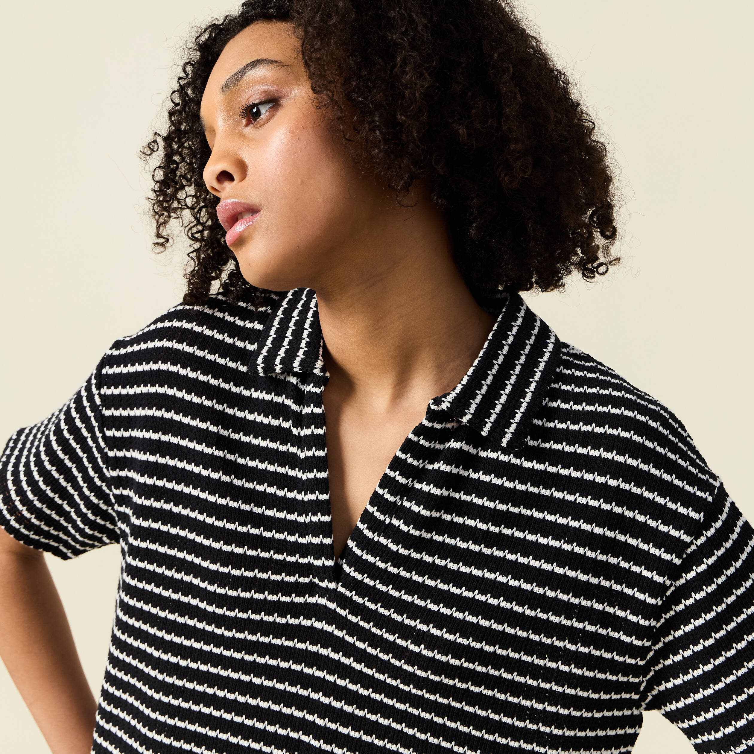 polo manches courtes noir femme Polo manches courtes noir femme