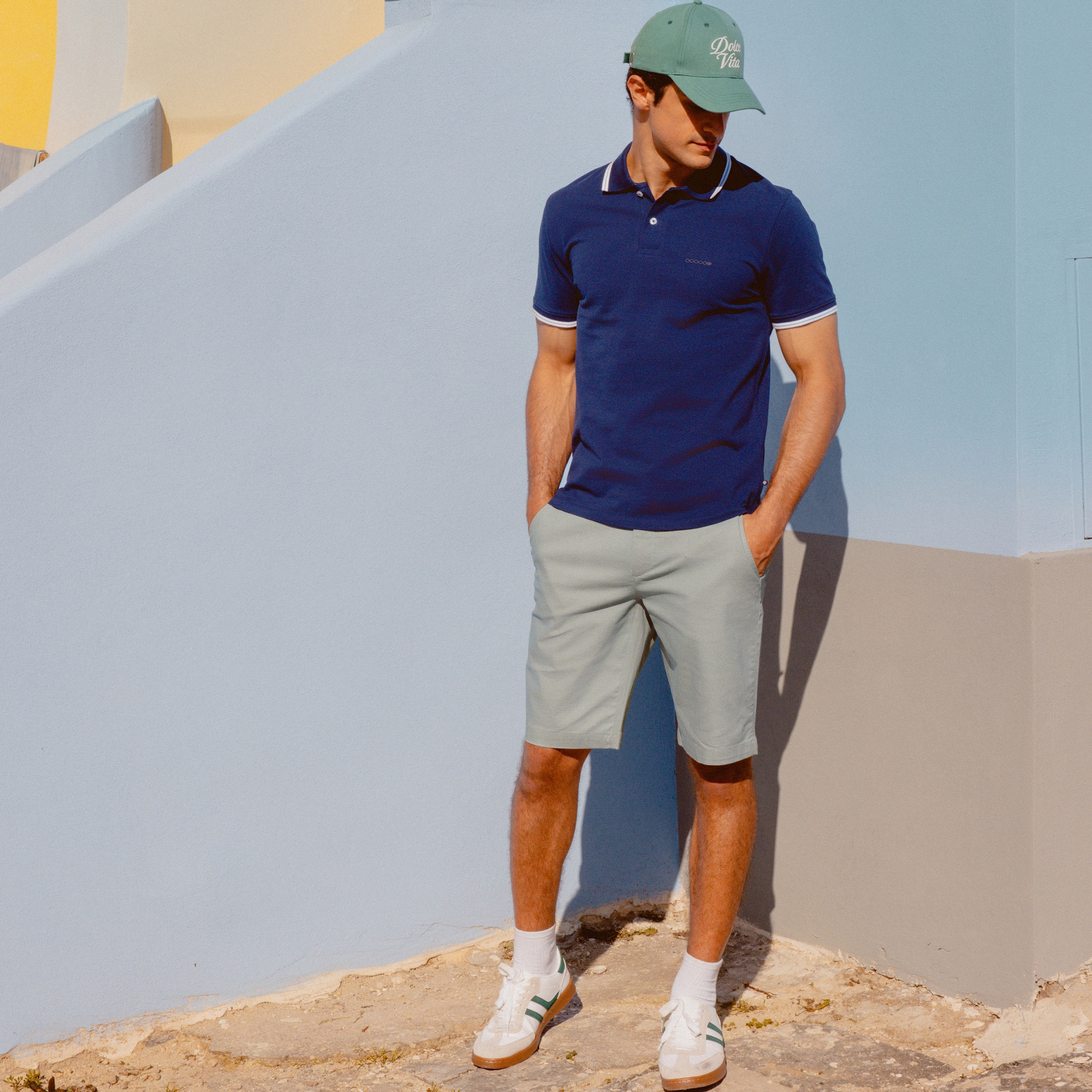 polo eco responsable bleu marine homme Polo éco-responsable bleu marine homme