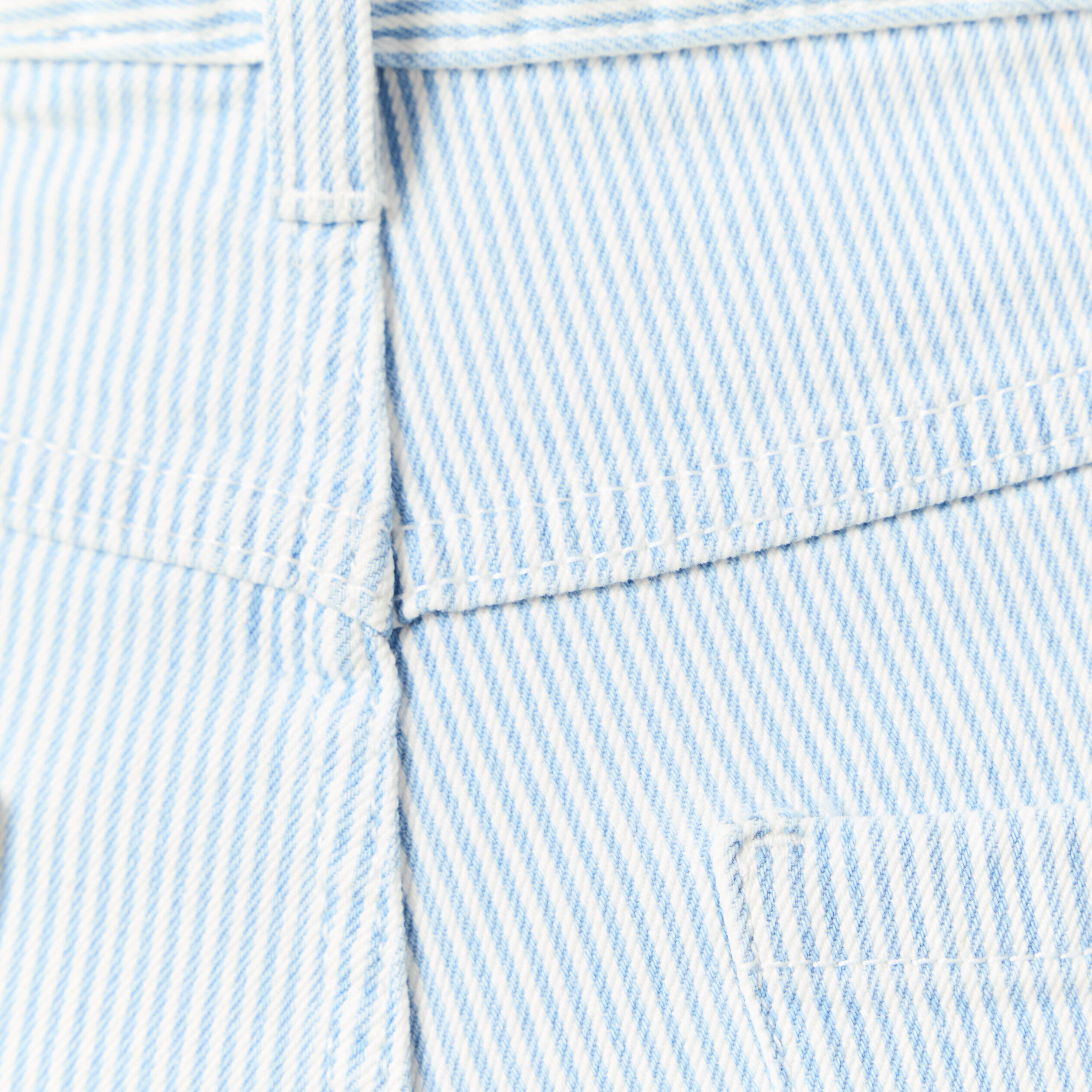 short mom en jean denim bleach femme Short mom en jean denim bleach femme