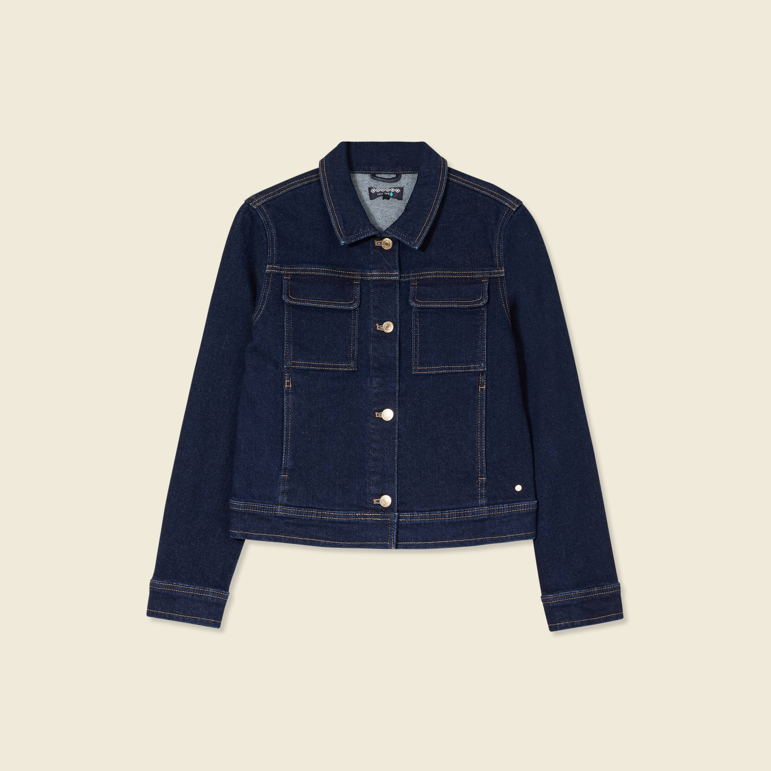 Denim Jacket Bonobo Veste Jean Bonobo Blouson Jean Couleur Femme