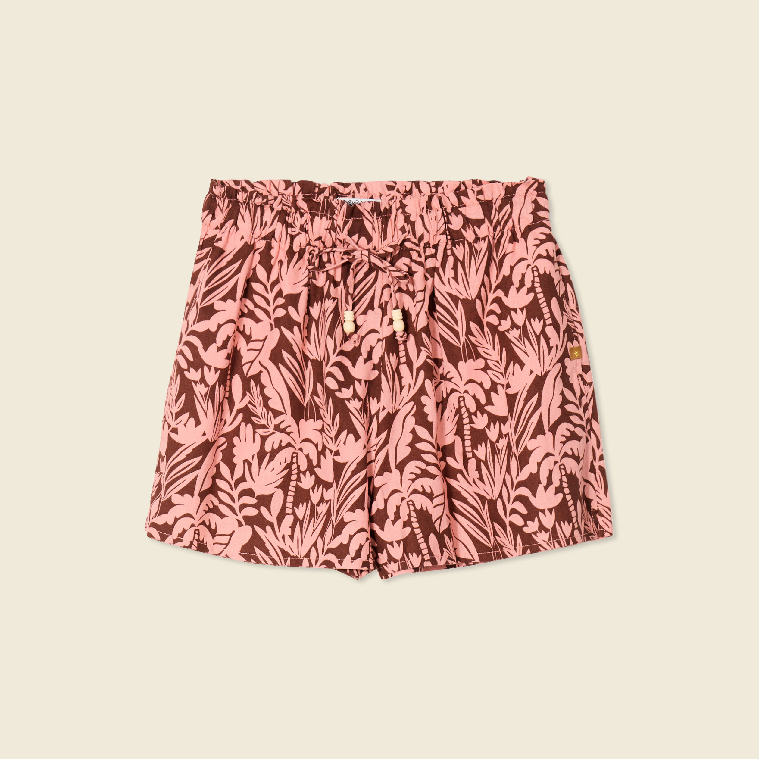 short droit marron fonce femme Short droit marron foncé femme