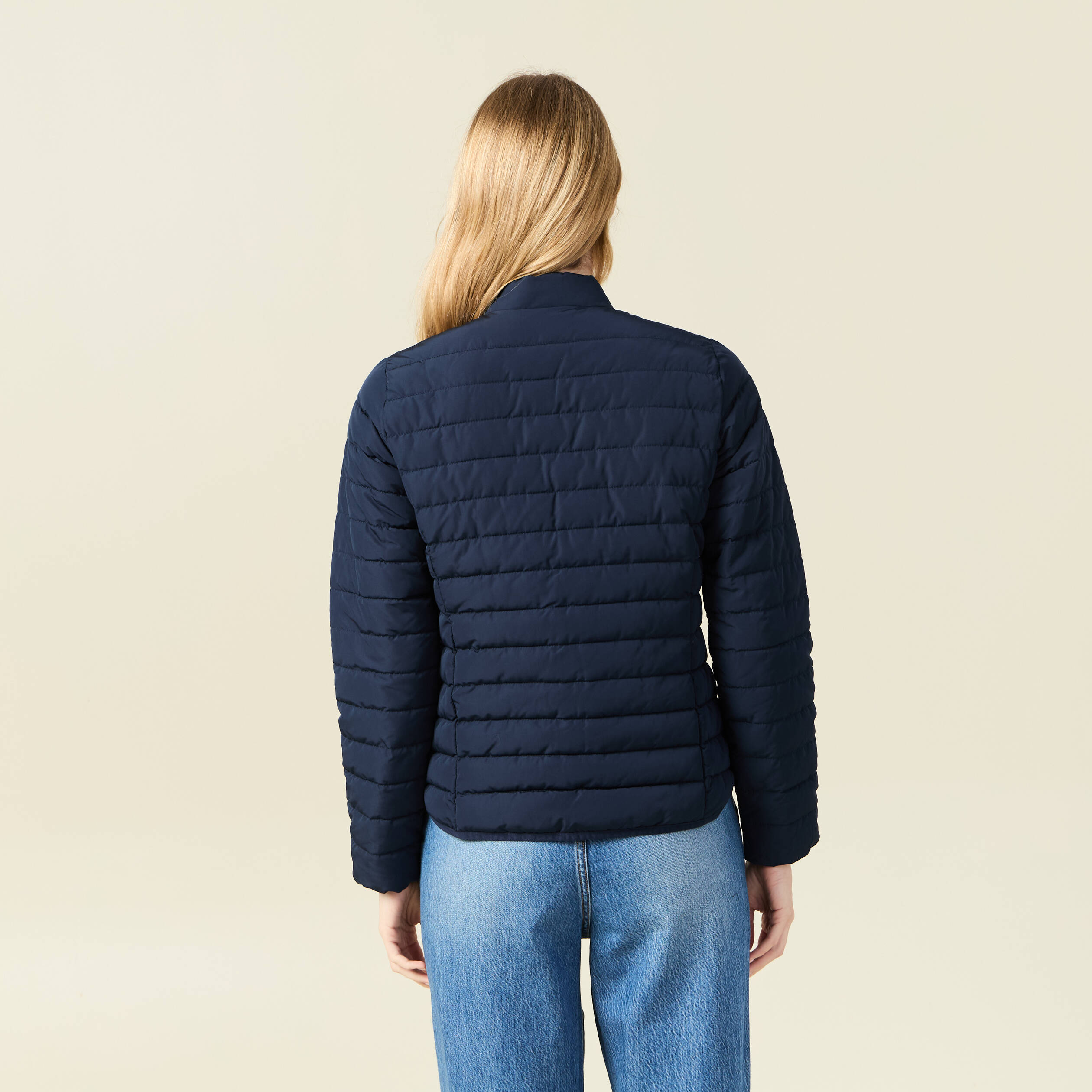 doudoune eco responsable bleu marine femme Doudoune éco-responsable bleu marine femme
