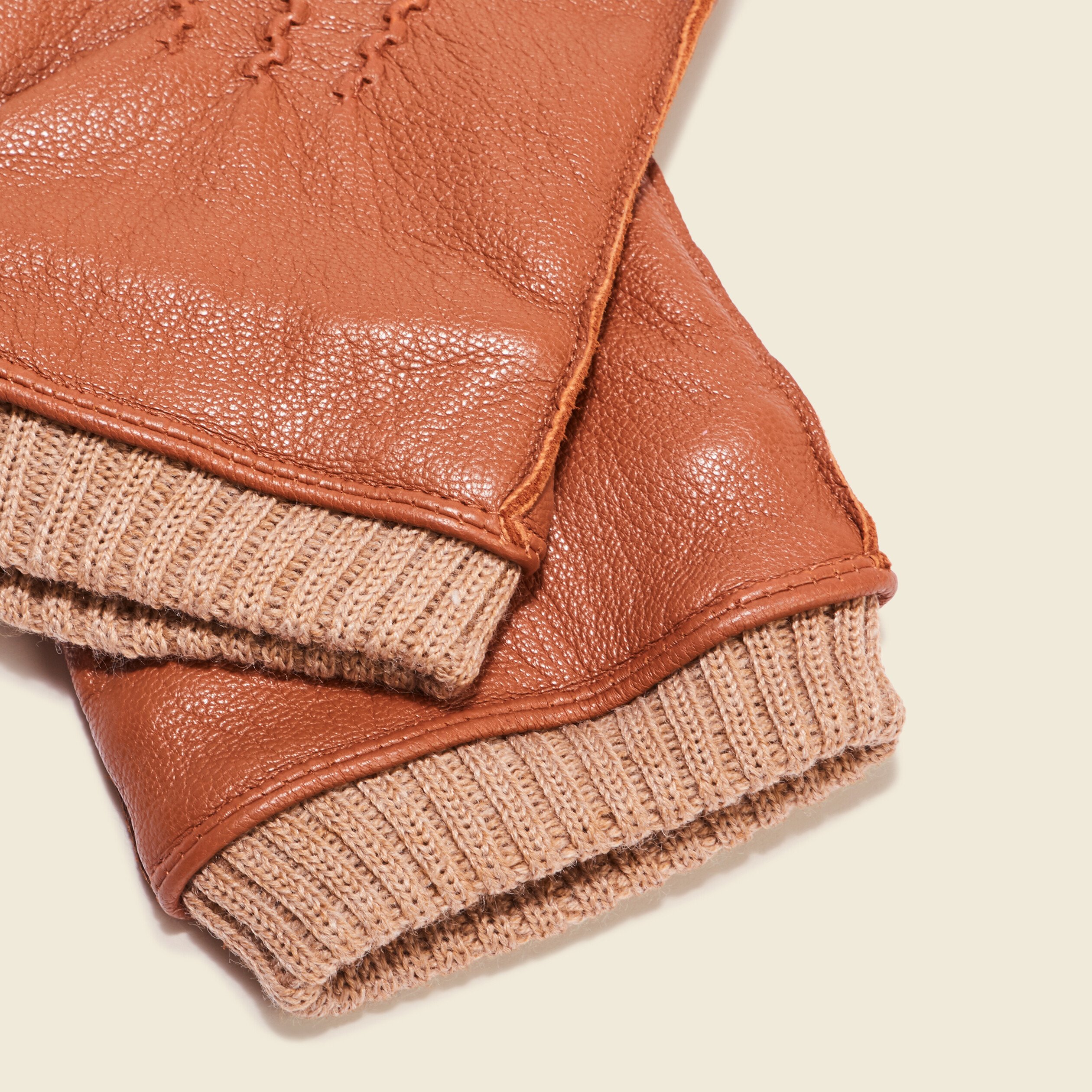 gants en cuir marron homme Gants en cuir marron homme