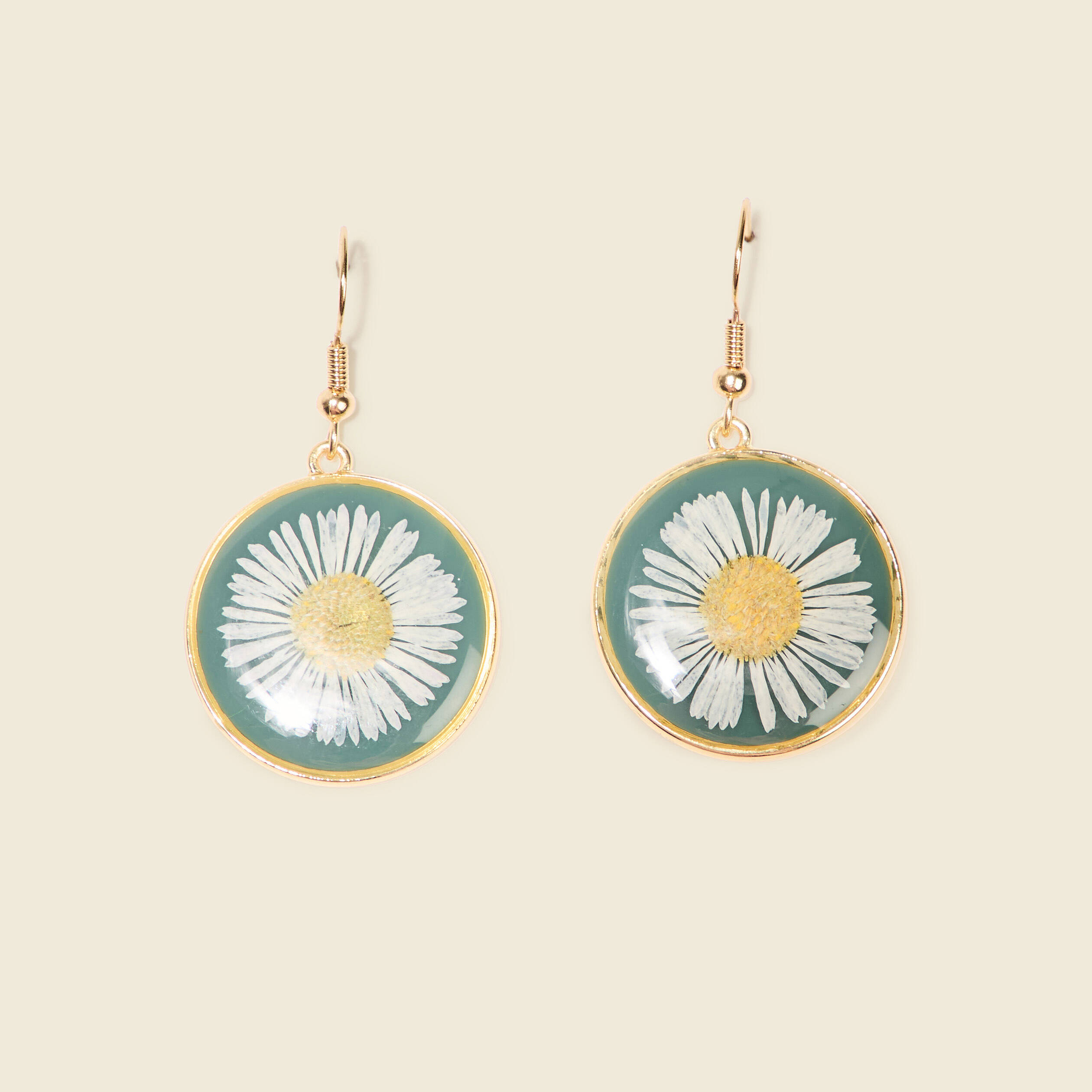 boucles doreilles pendantes vert pastel femme Boucles d'oreilles pendantes vert pastel femme