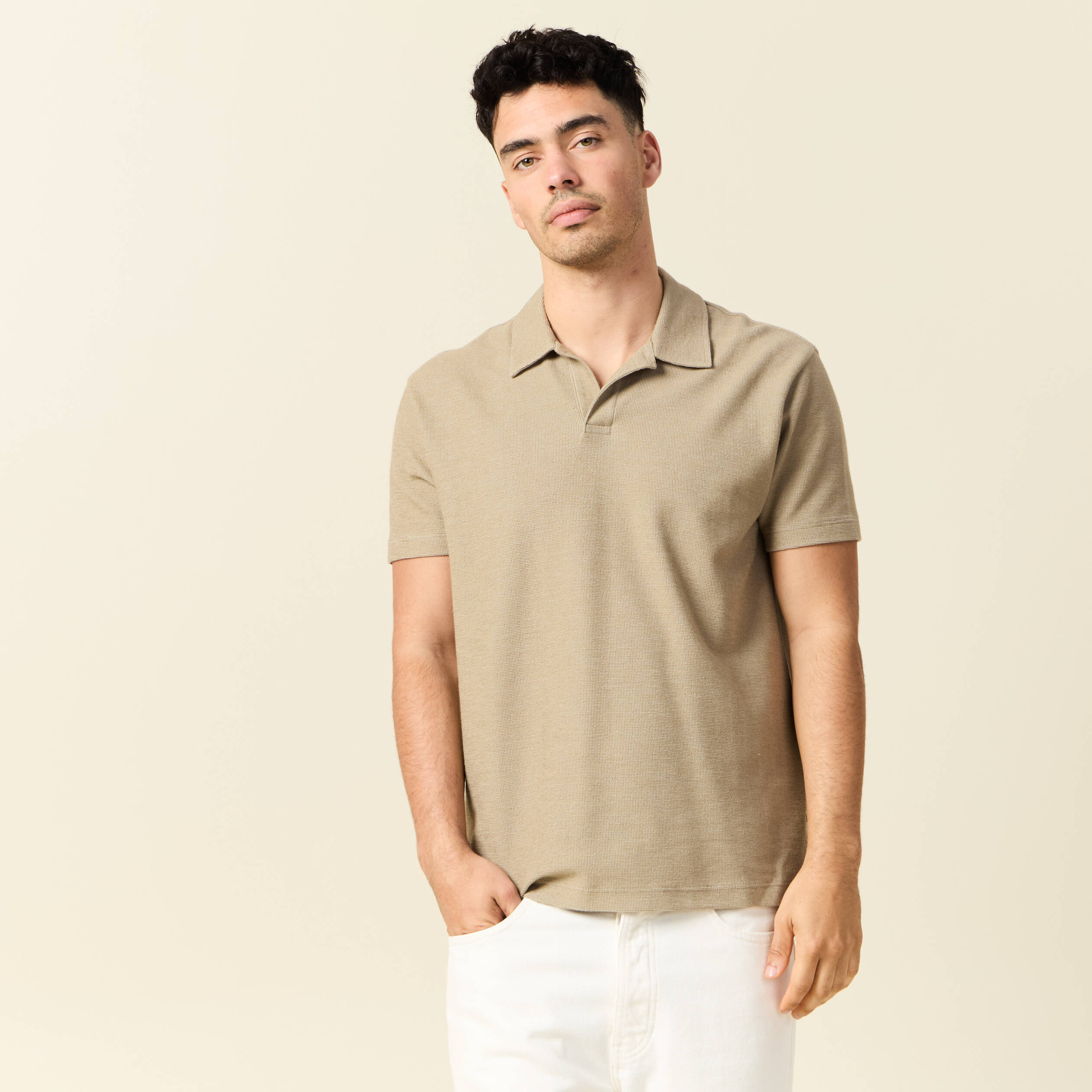 polo manches courtes gris homme Polo manches courtes gris homme