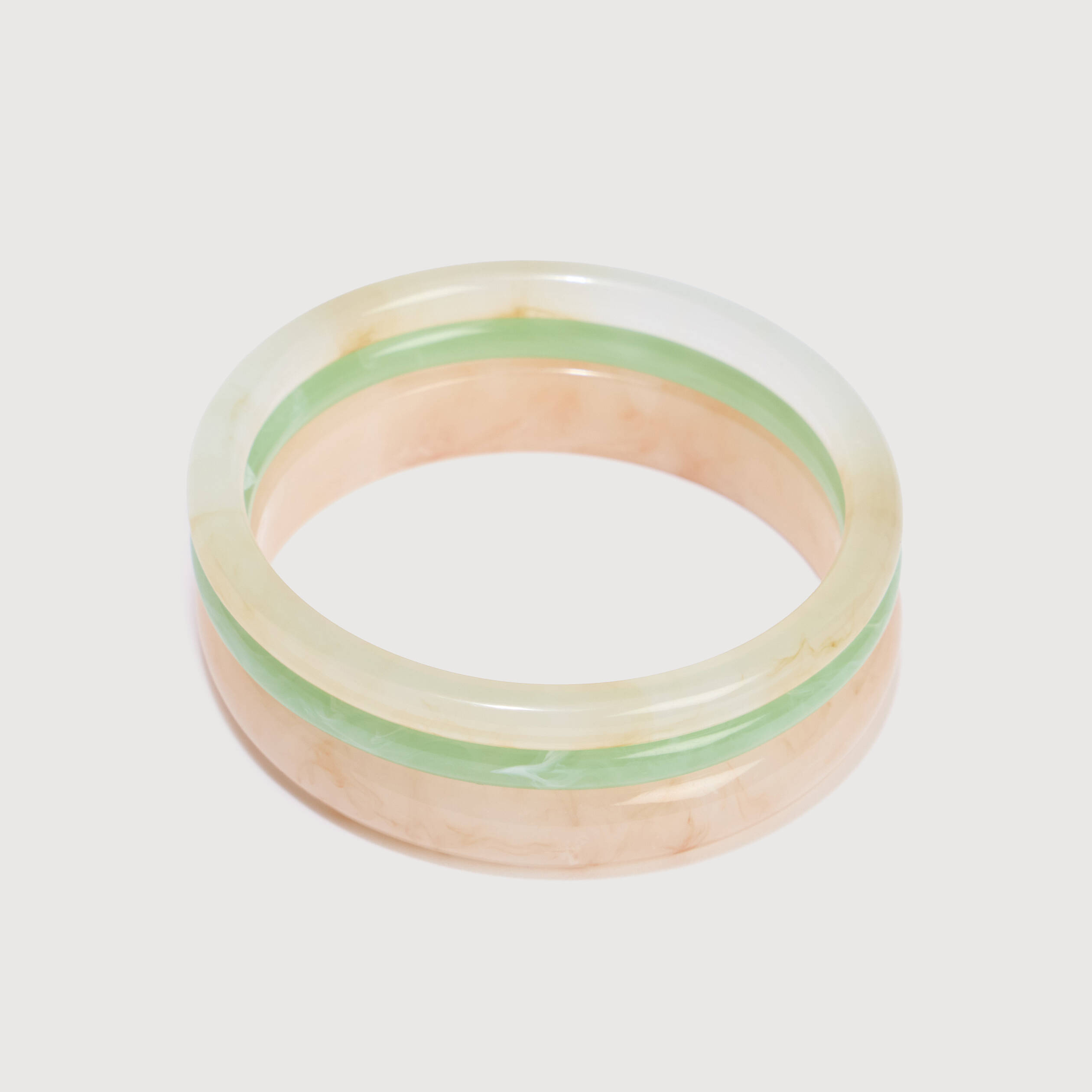 Bracelet vert pastel femme