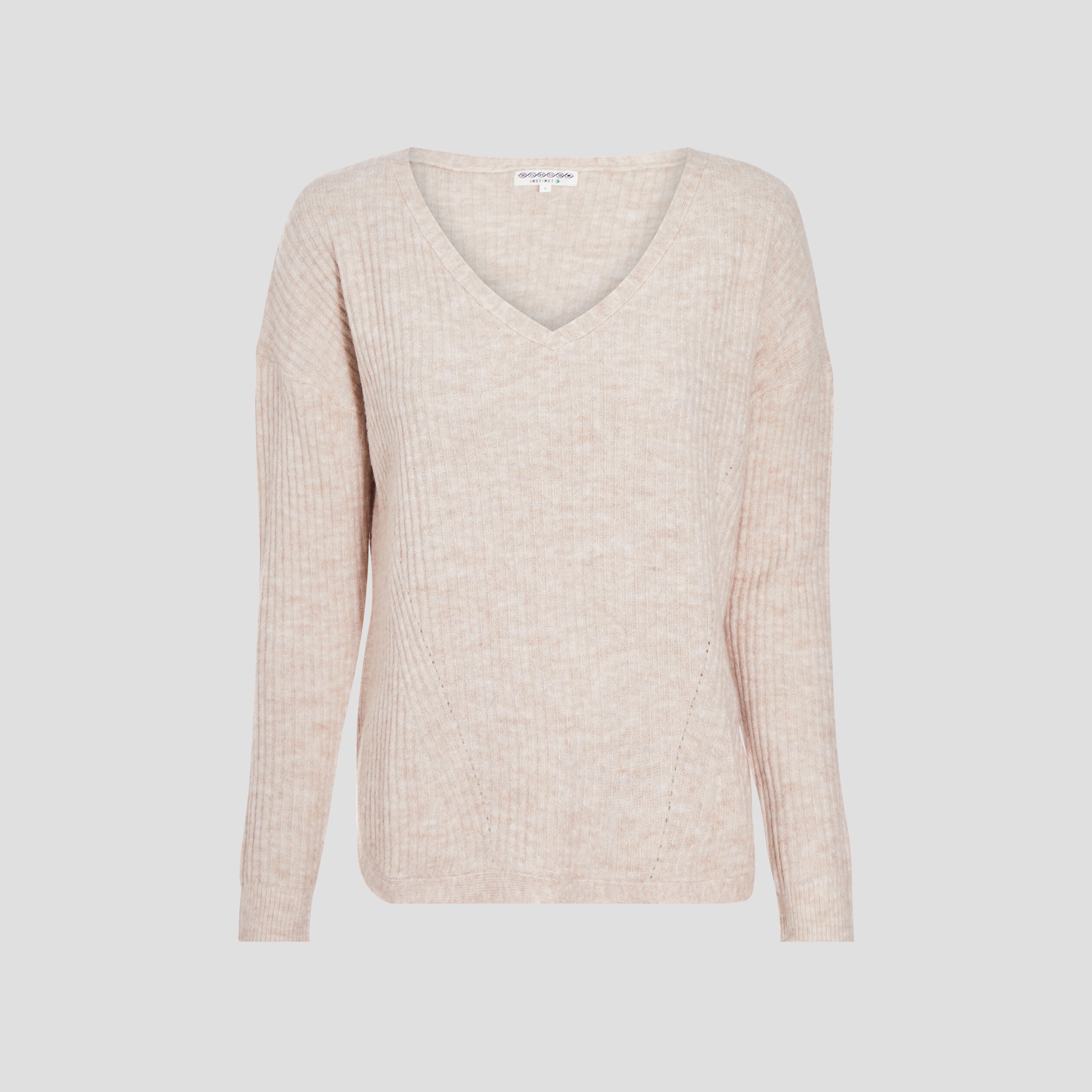 Pull creme femme