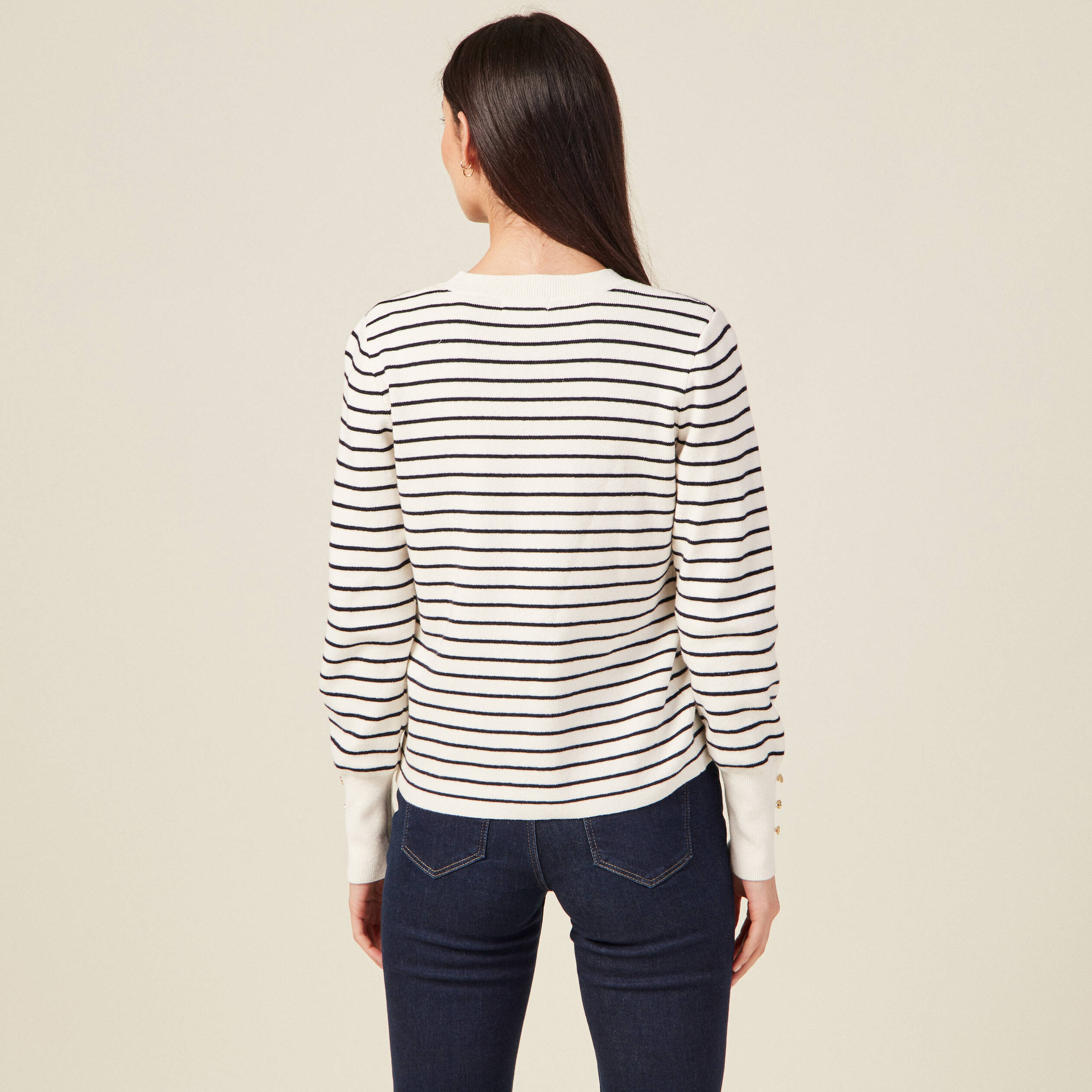 pull manches longues ecru femme Pull manches longues ecru femme
