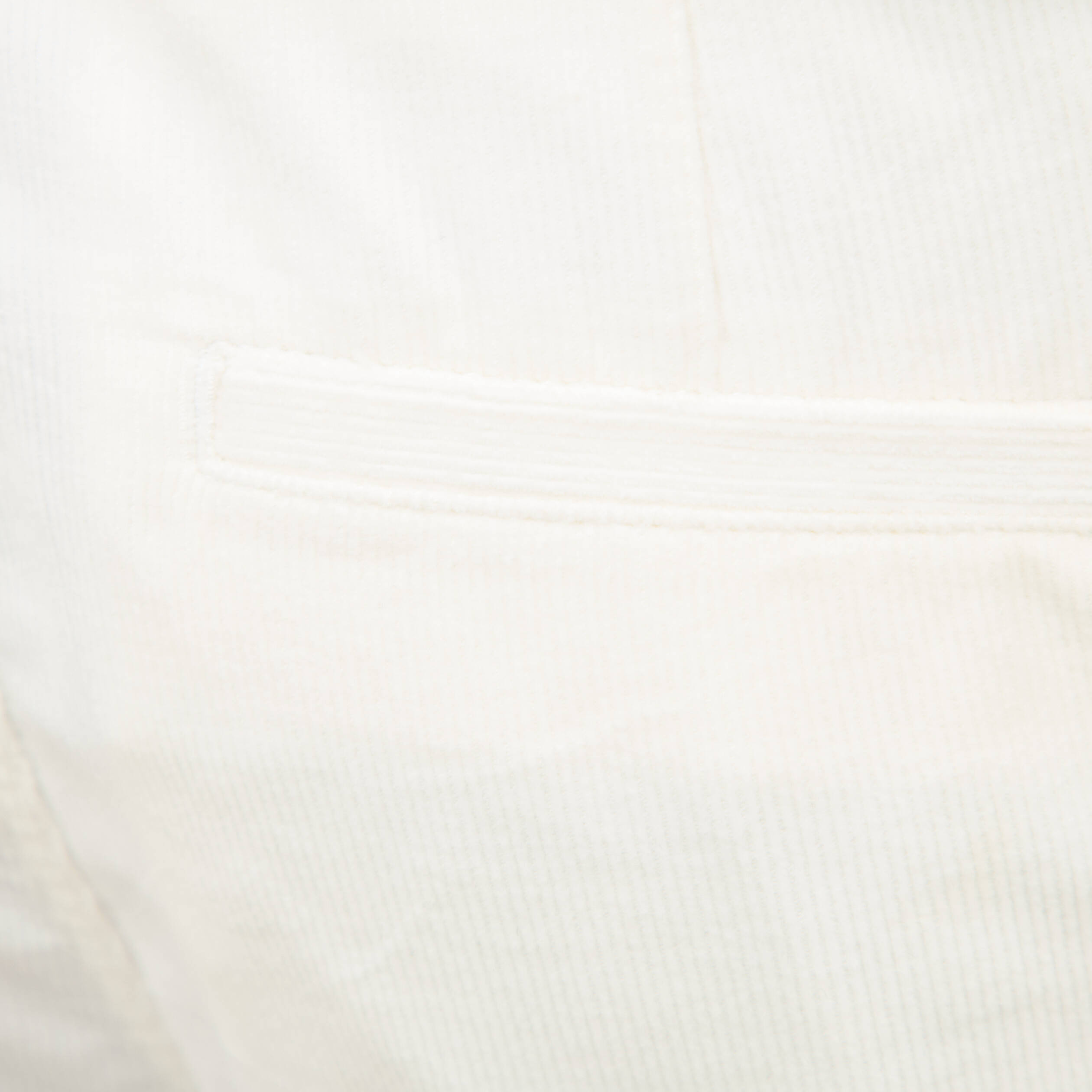 Bermuda en velours ecru homme