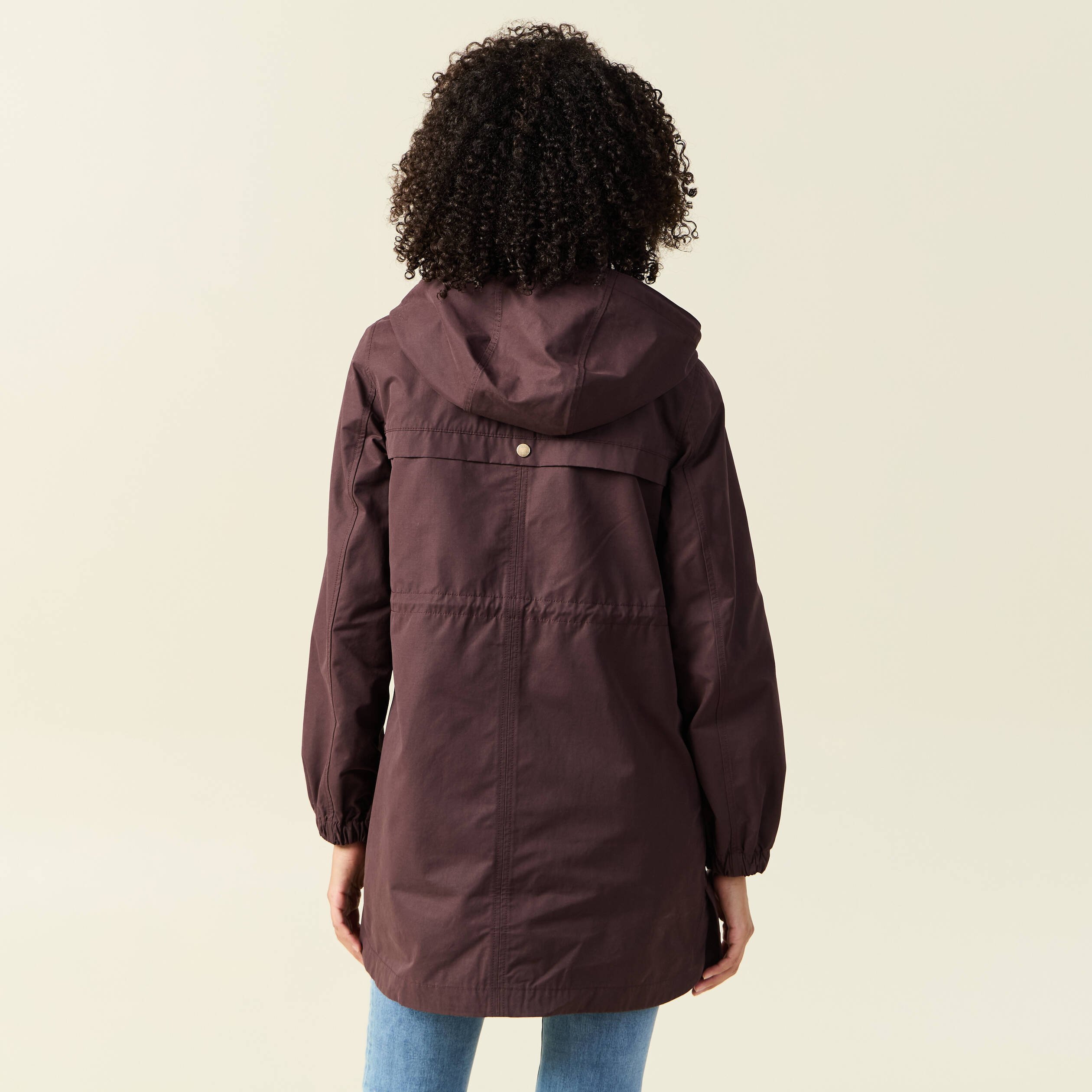 parka longue a capuche marron fonce femme Parka longue à capuche marron foncé femme
