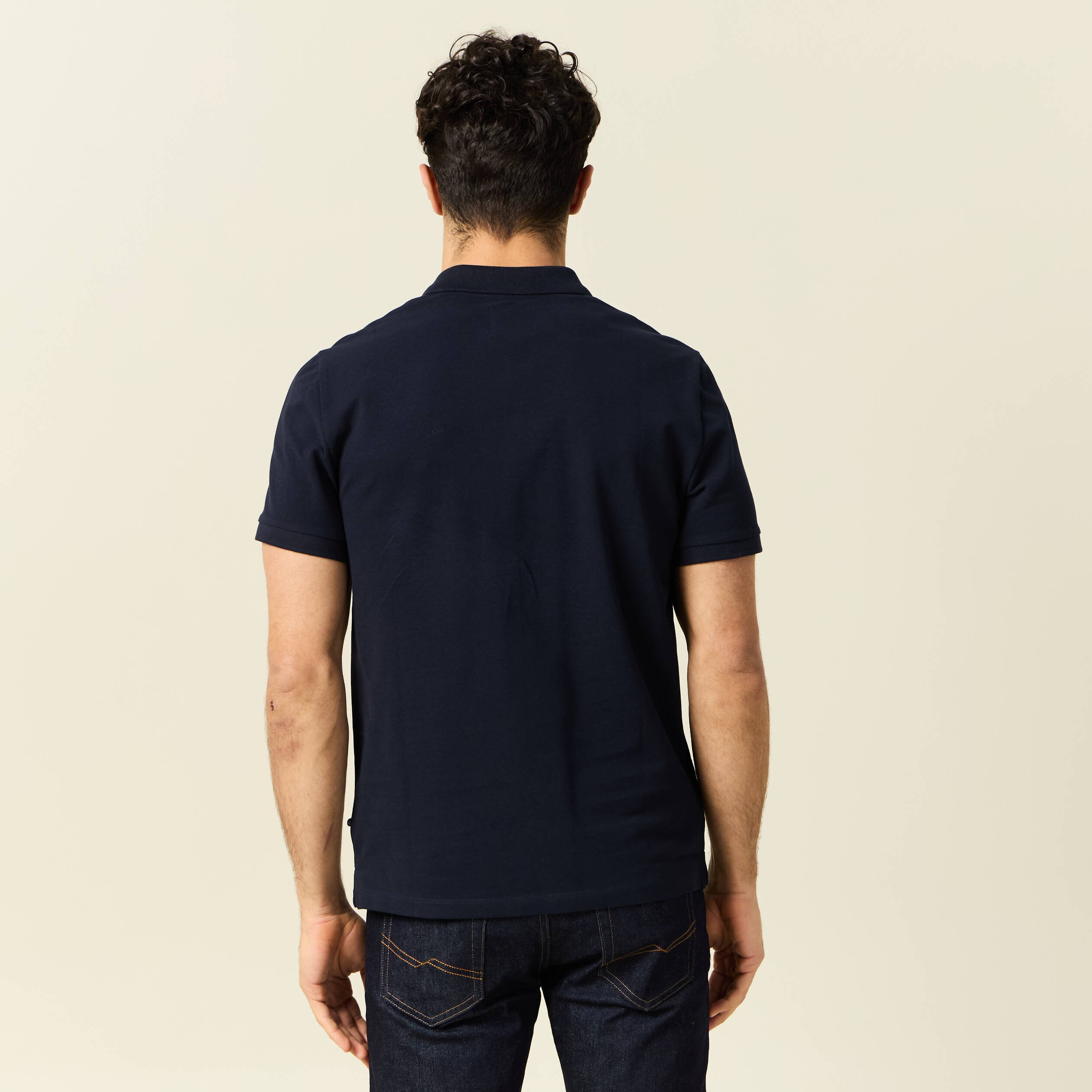 polo manches courtes bleu marine homme Polo manches courtes bleu marine homme