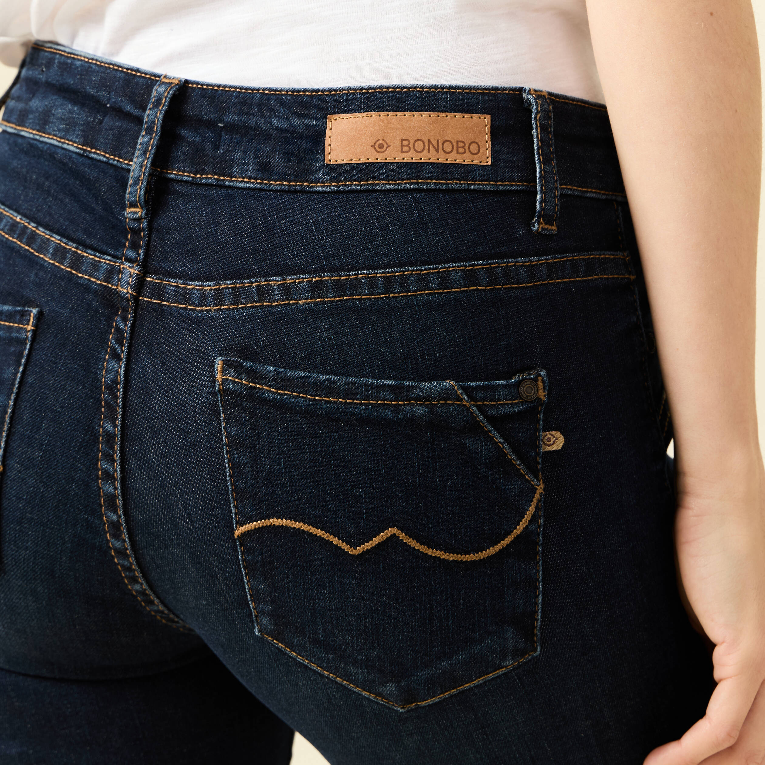 jeans vanessa slim 78eme denim brut femme Jeans Vanessa - slim 7/8ème denim brut femme