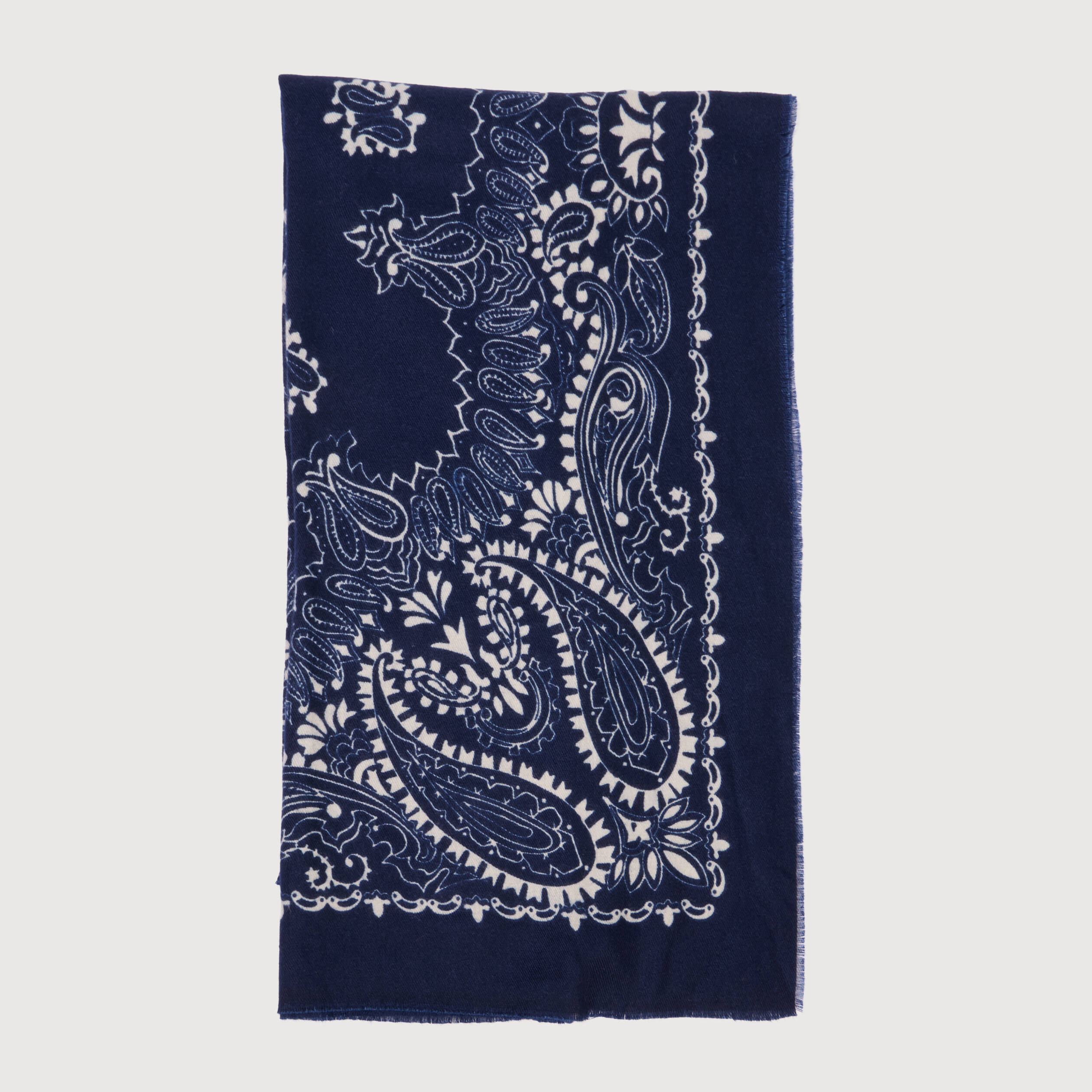 Foulard bleu marine femme