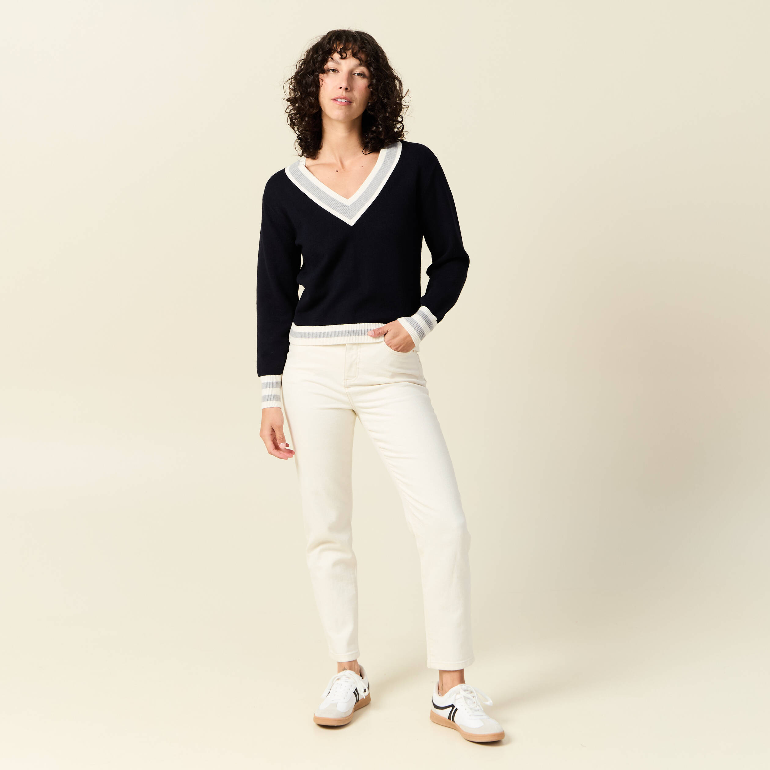 pull manches longues bleu marine femme Pull manches longues bleu marine femme