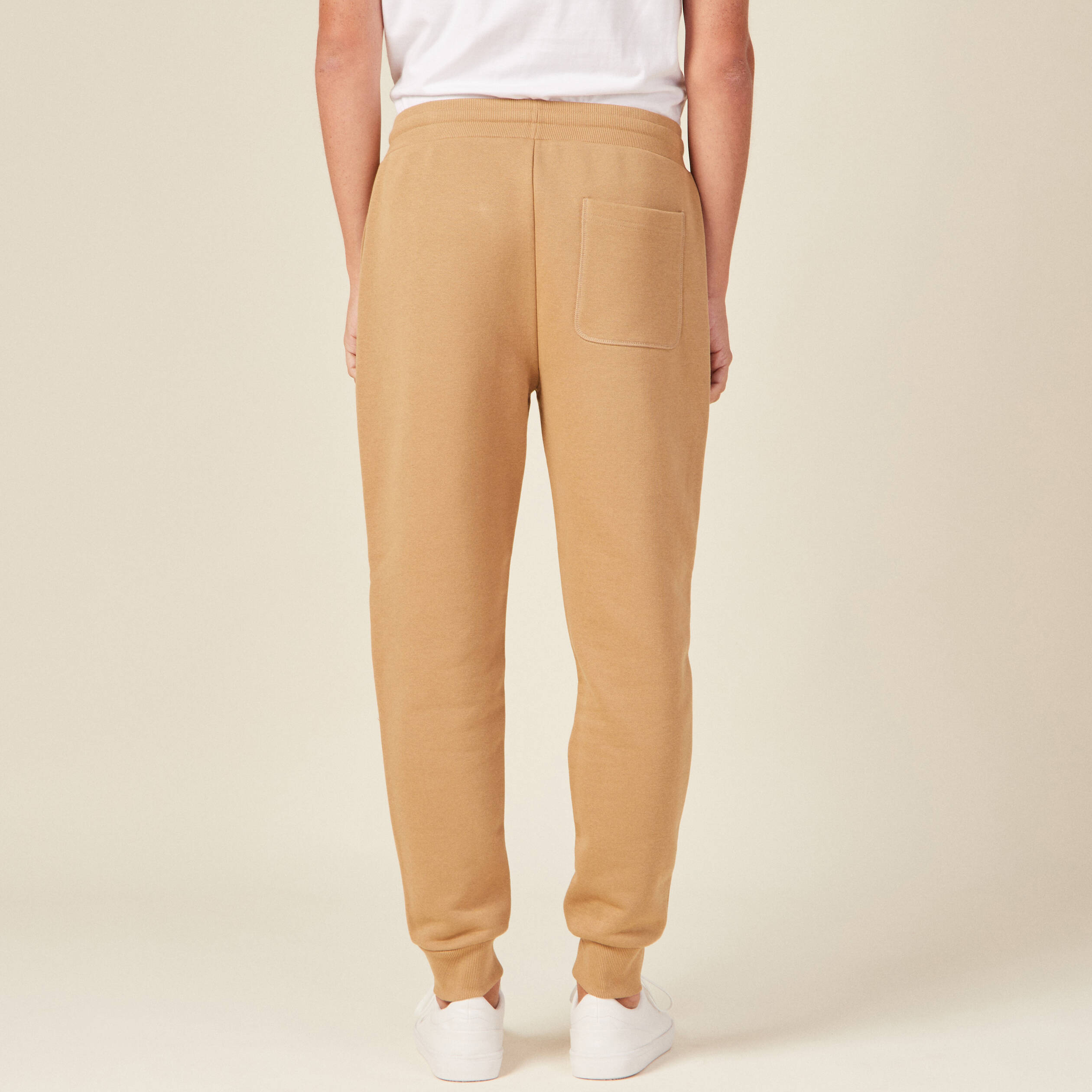 Pantalon jogging beige homme