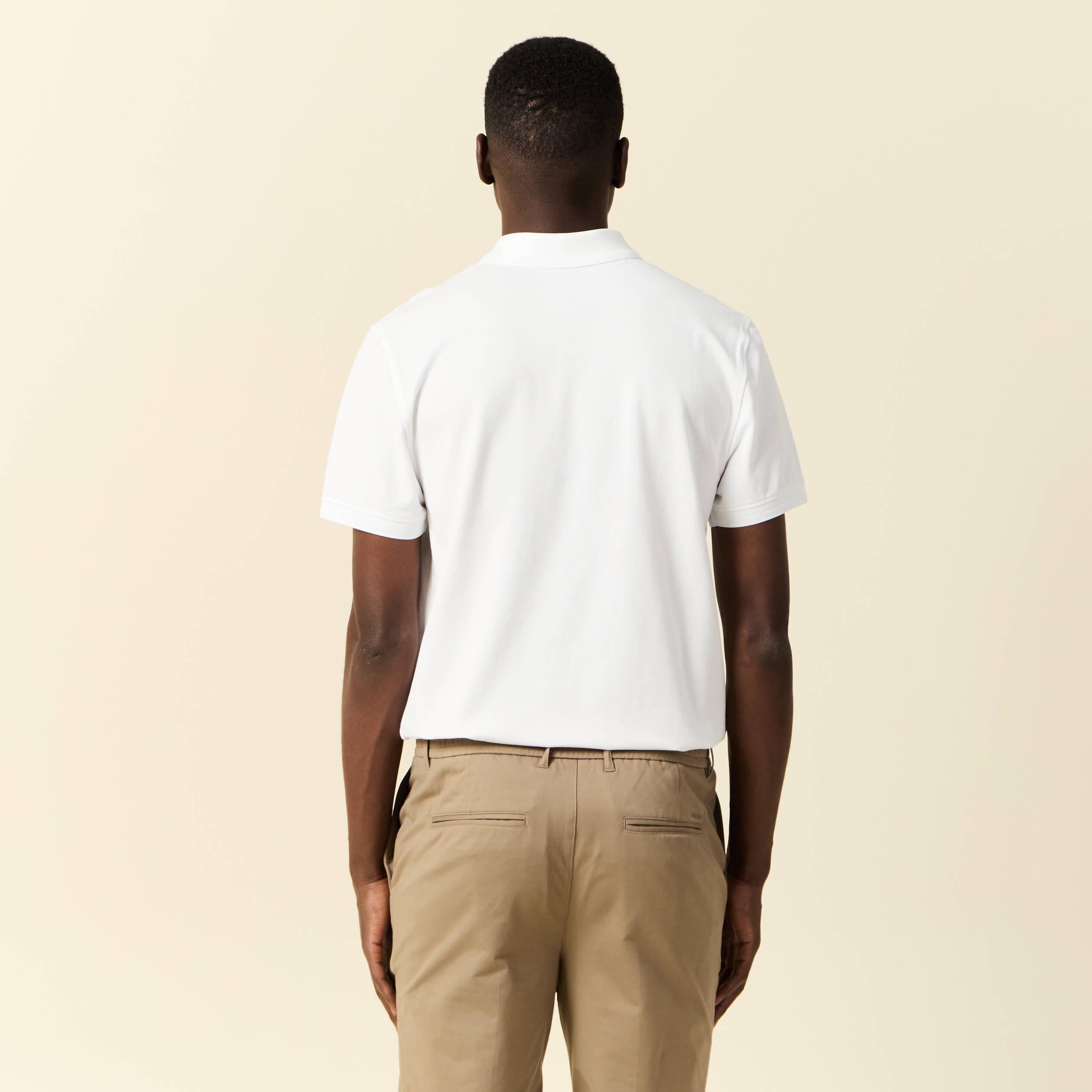 polo manches courtes blanc homme Polo manches courtes blanc homme