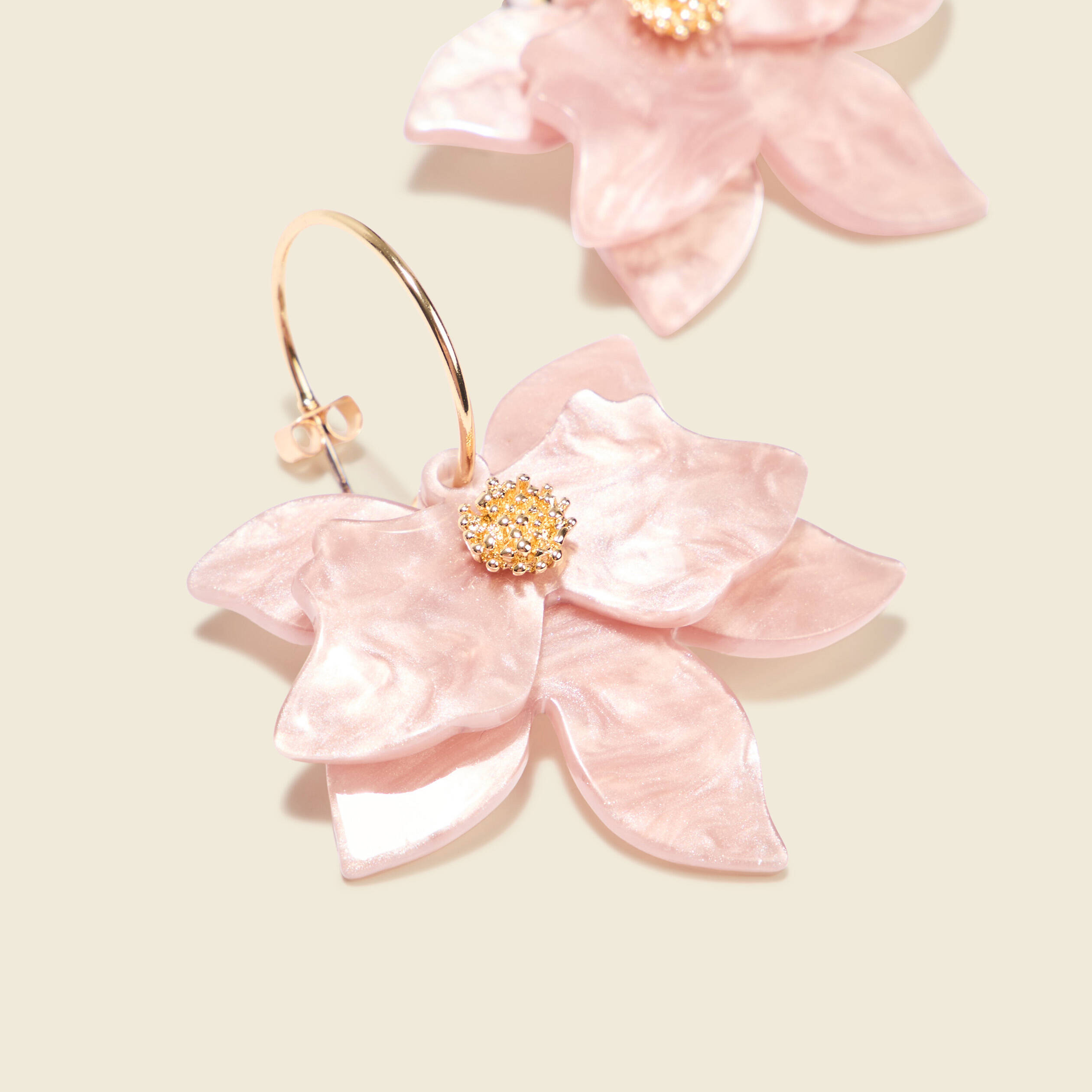boucles doreilles pendantes vieux rose femme Boucles d'oreilles pendantes vieux rose femme