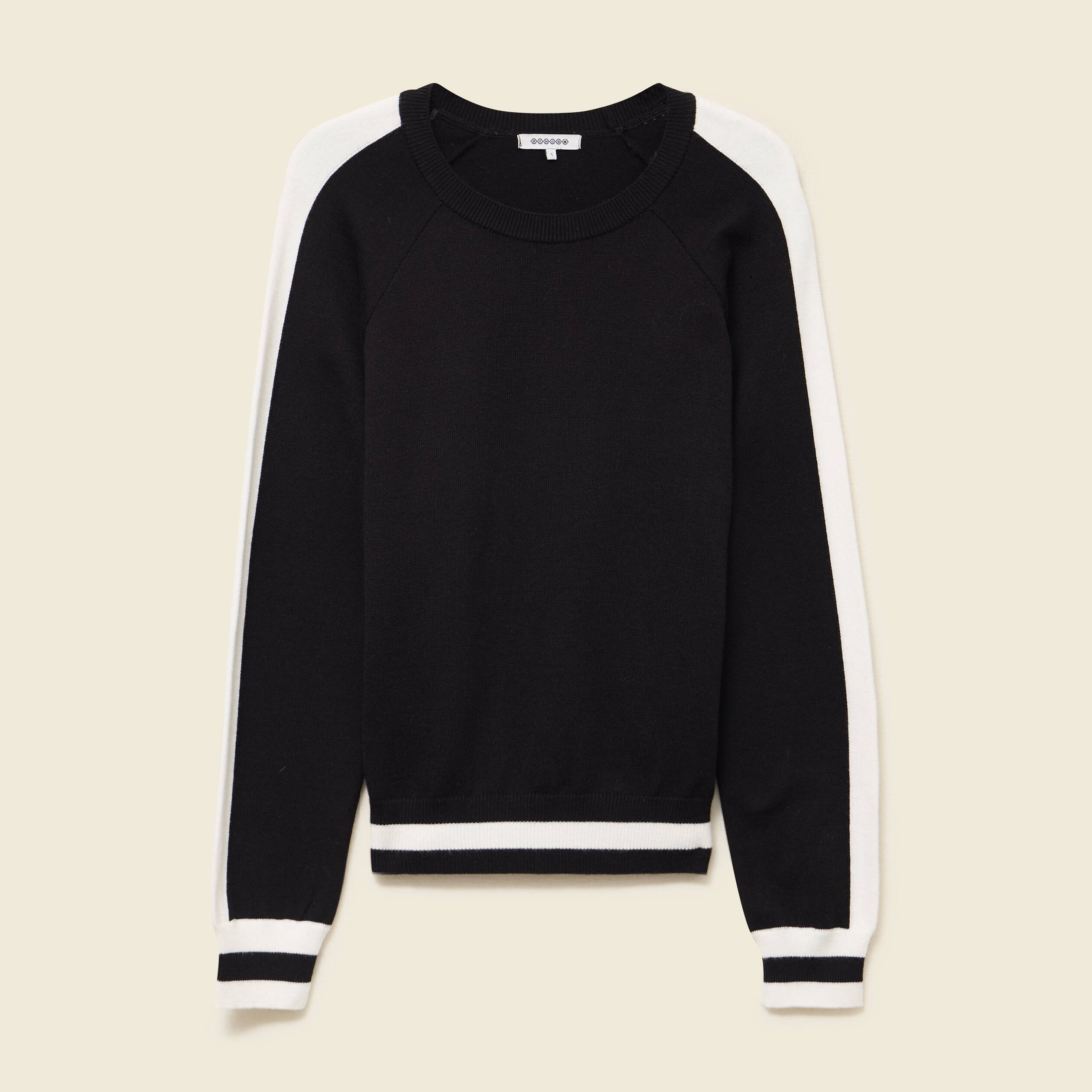 pull col rond manches longues noir femme Pull col rond manches longues noir femme
