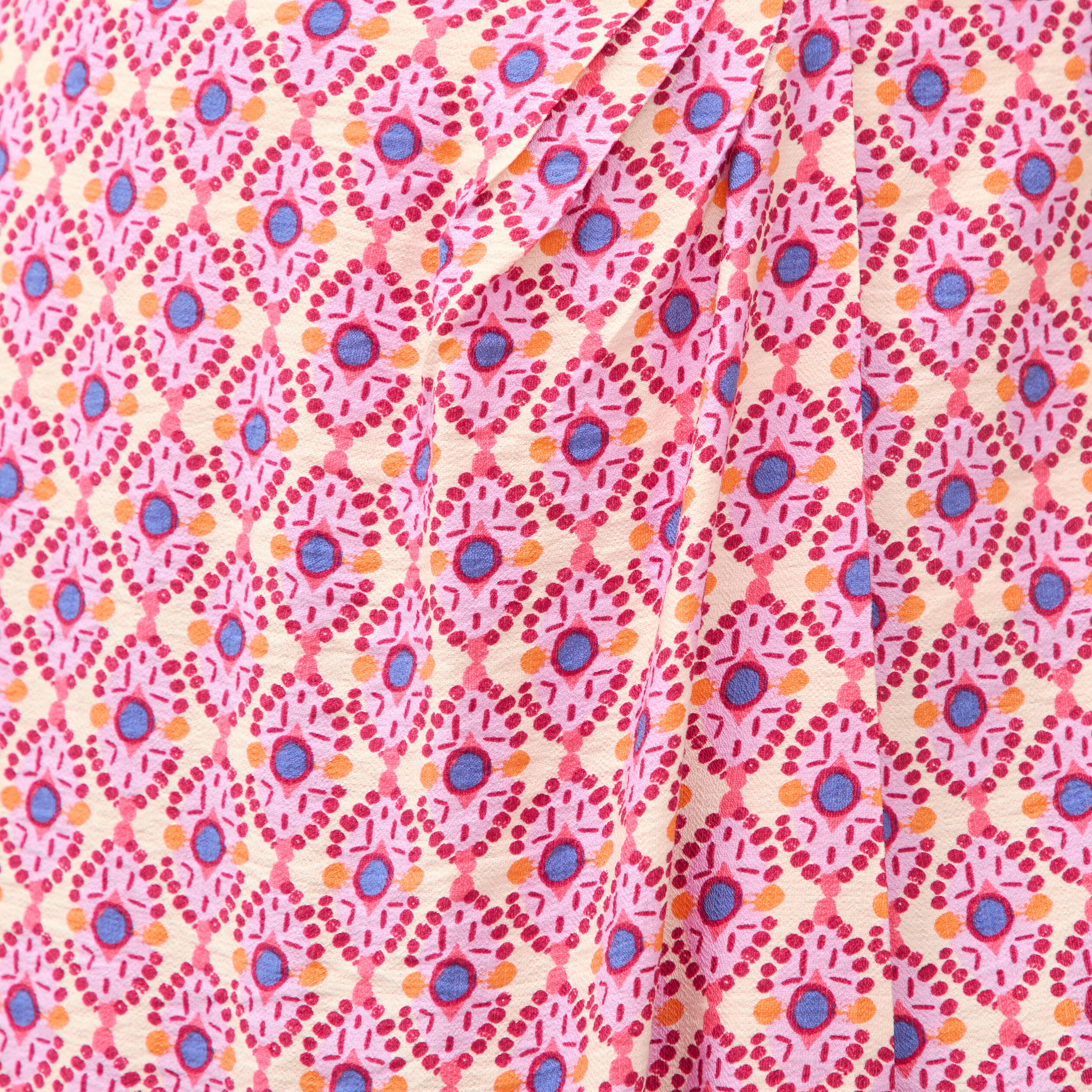 Jupe fluide multicolore femme